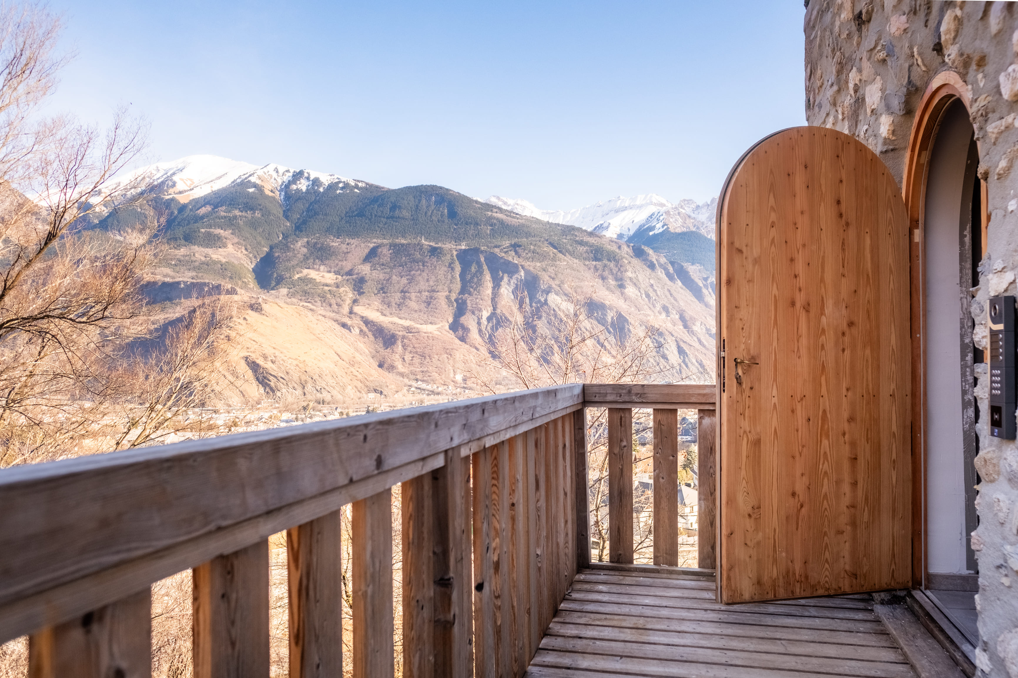 La Cardinale — Tour avec vue imprenable à Savoie à Chambéry — vue intérieure