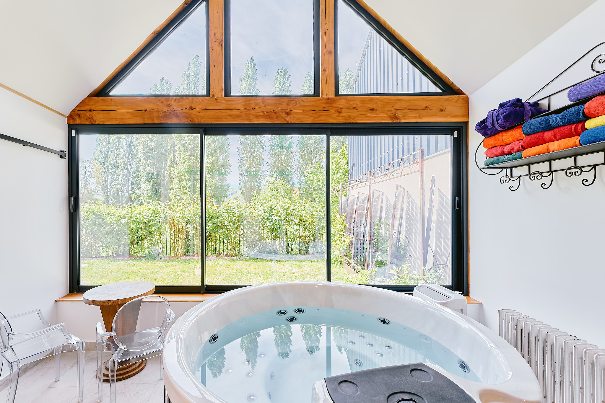 Le Hameau du Passeur — Maison insolite avec spa à Eure à Giverny — environnement naturel