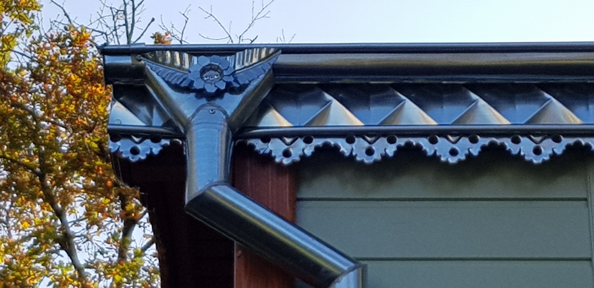 Au Bois Chéri : une roulotte poétique en pleine nature à Bussac-Foret — vue depuis la terrasse