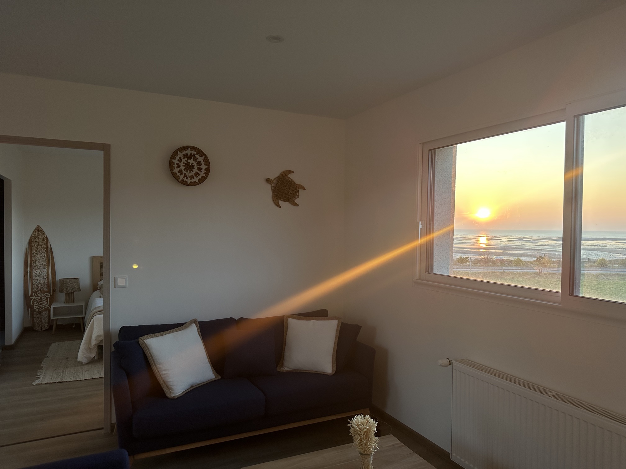 Rooftop 180 — Maison insolite avec vue panoramique à Manche à Saint-Lô — vue depuis la terrasse