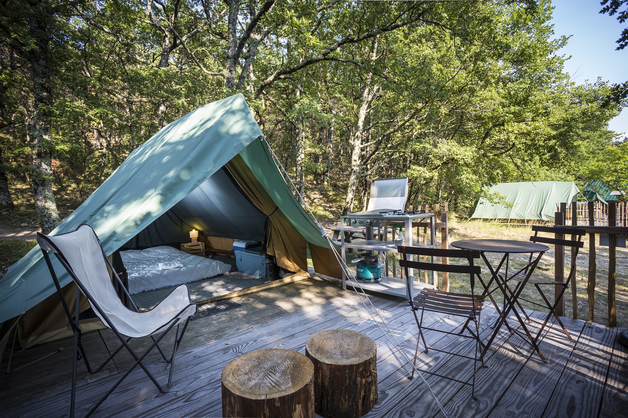 Tente Bonaventure : une expérience immersive en pleine nature — Tente à Dieulefit