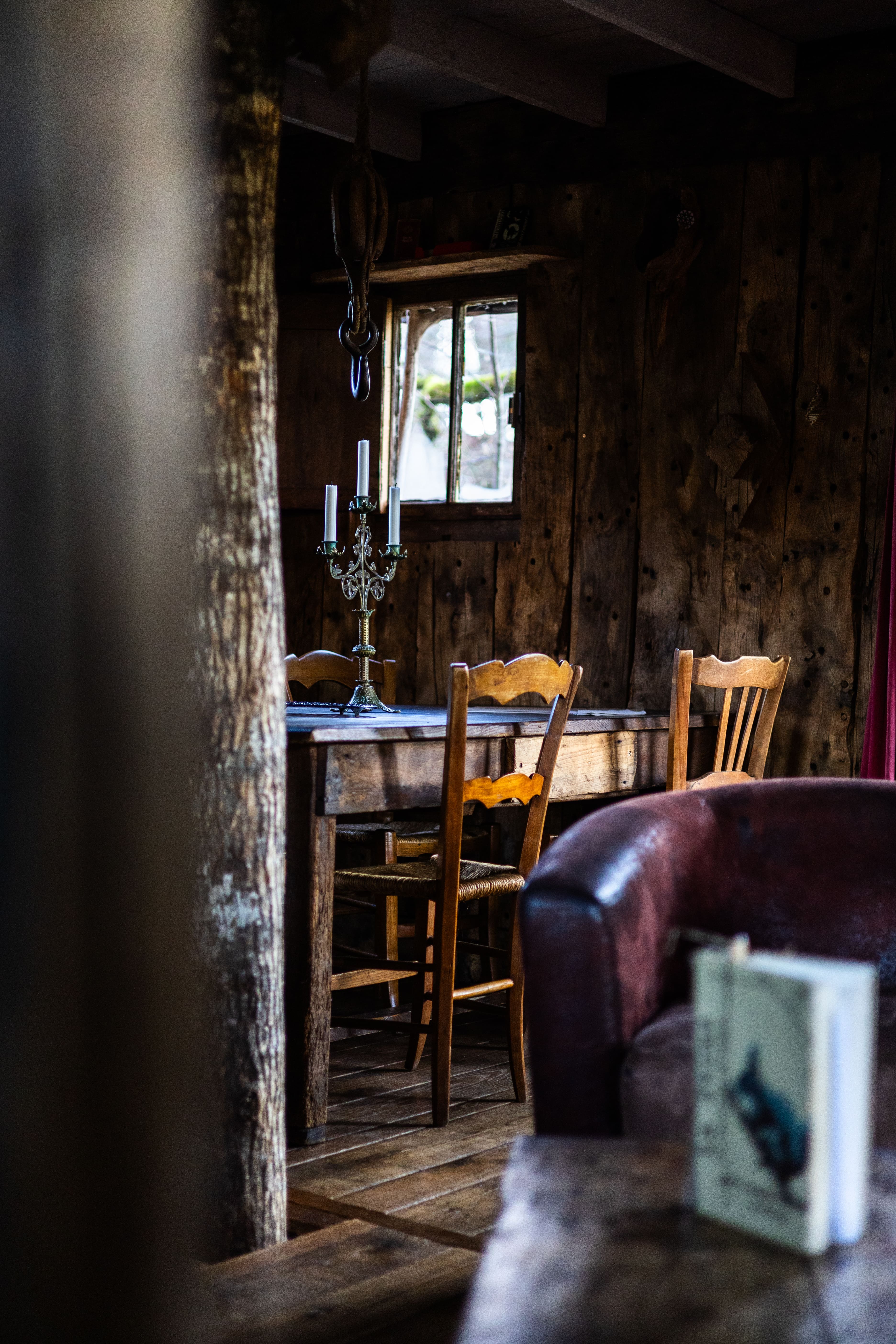 La cabane Margo — Cabane dans les arbres avec spa à Sexcles (Corrèze) à Sexcles — espace de vie