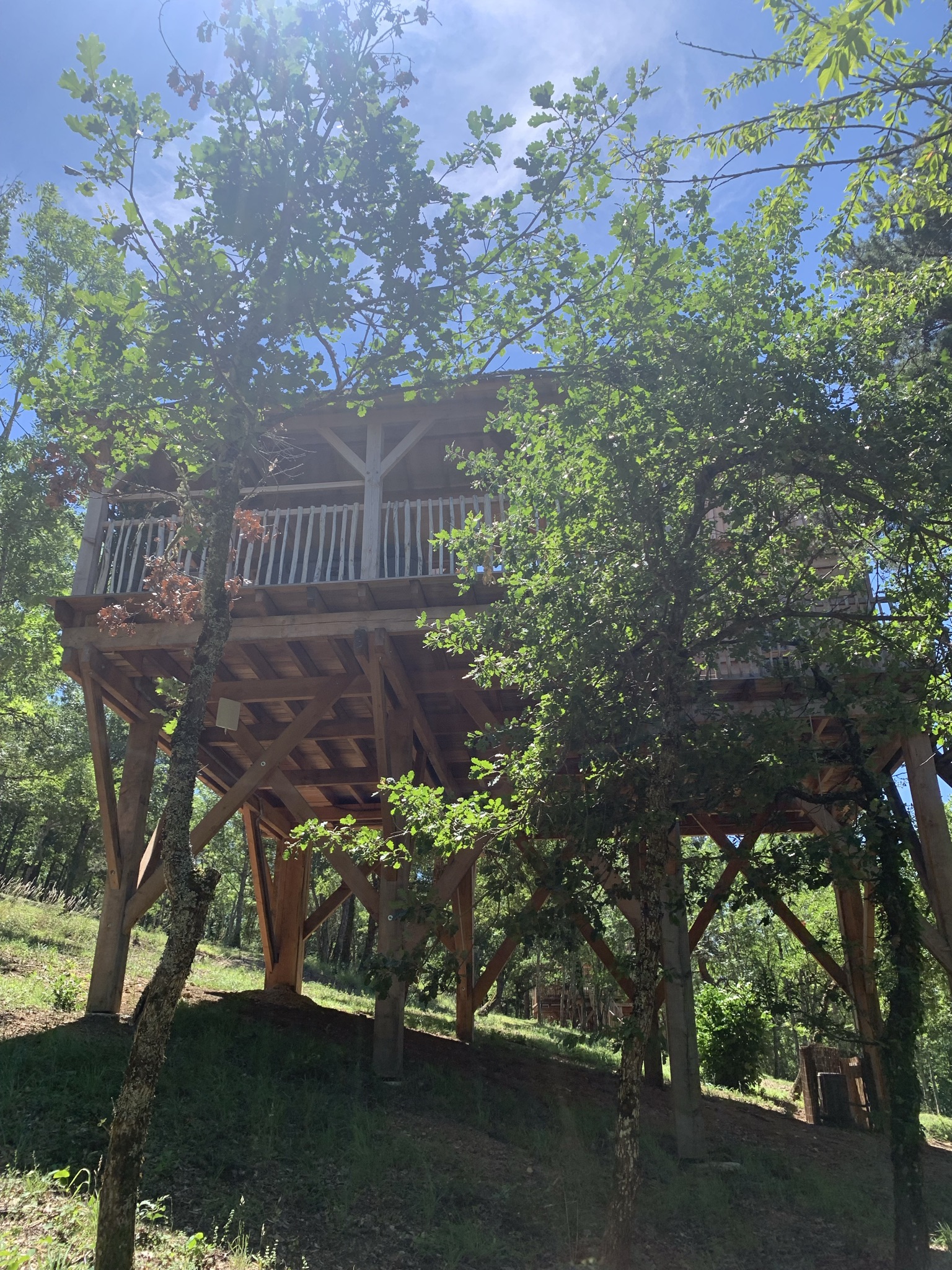 Cabane Château Duo - Spa - Jacuzzi™ — Nuit romantique en Haute-Loire à Le Puy-en-Velay — environnement naturel