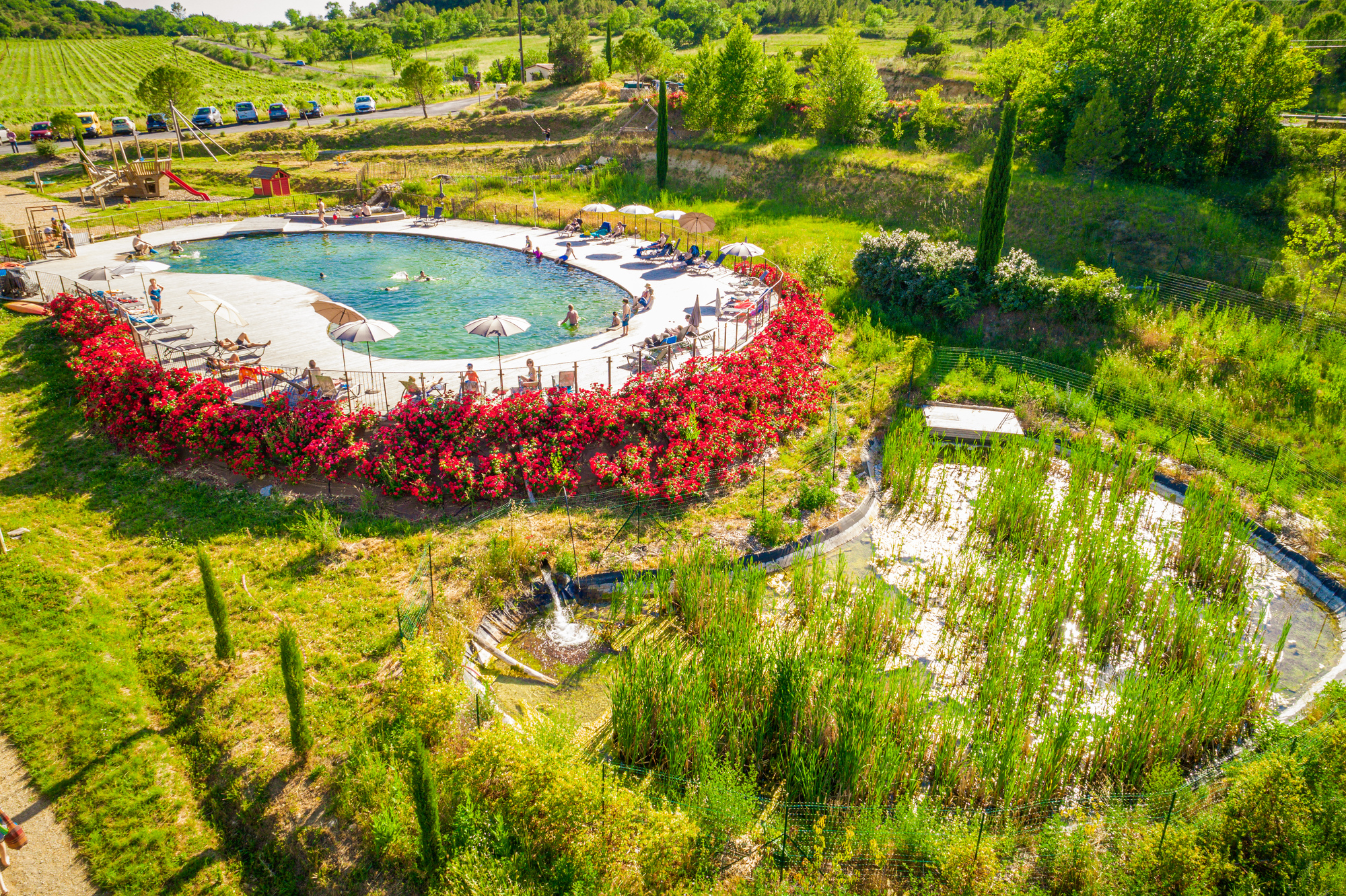 Cabane Vigneronne — Séjour avec spa au Domaine d'Anglas dans l'Hérault à Clermont-l'Hérault — vue intérieure