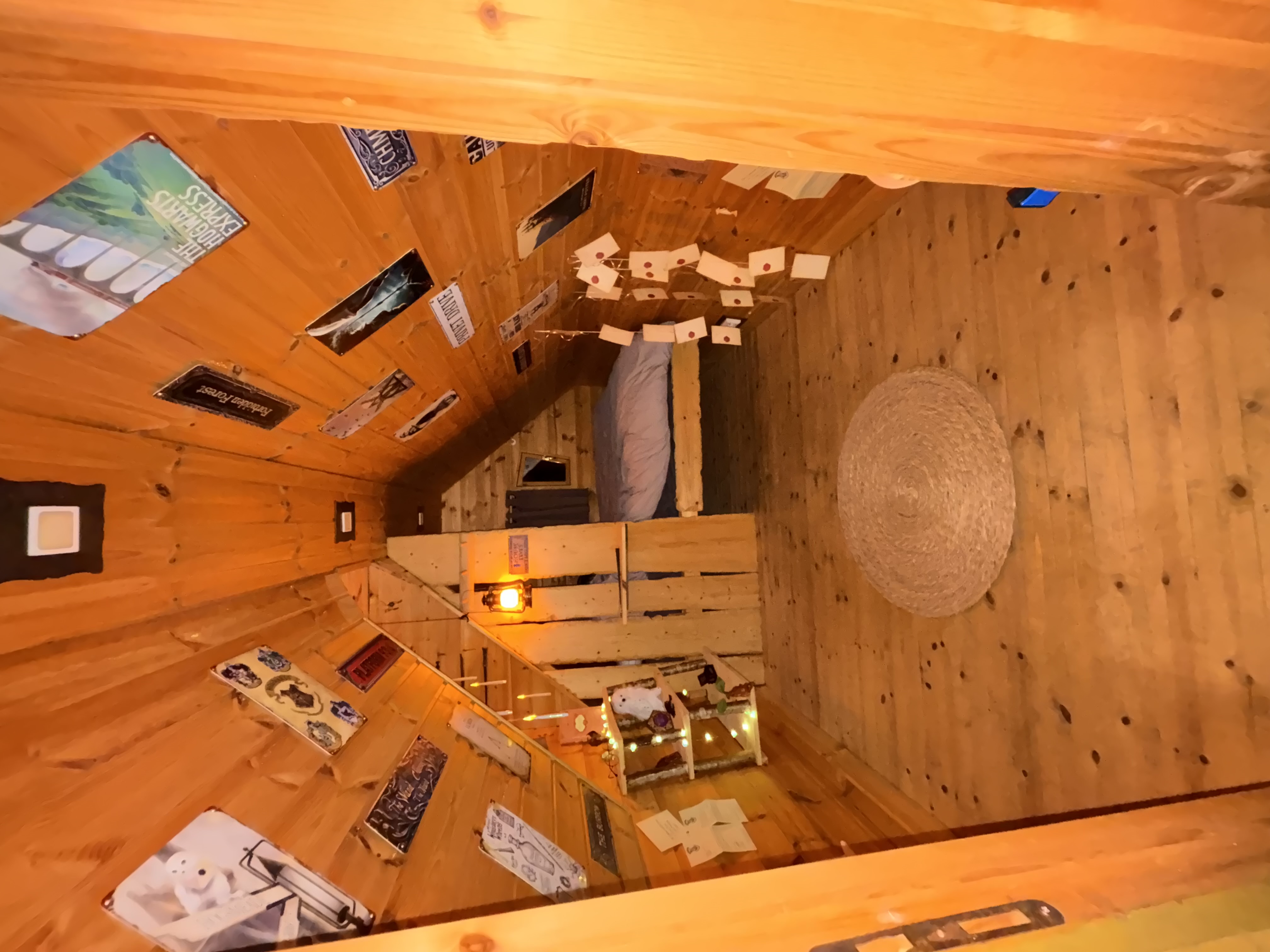 La Cabane du Garde Chasse — Cabane avec bain nordique à Doubs à Besançon — espace de vie