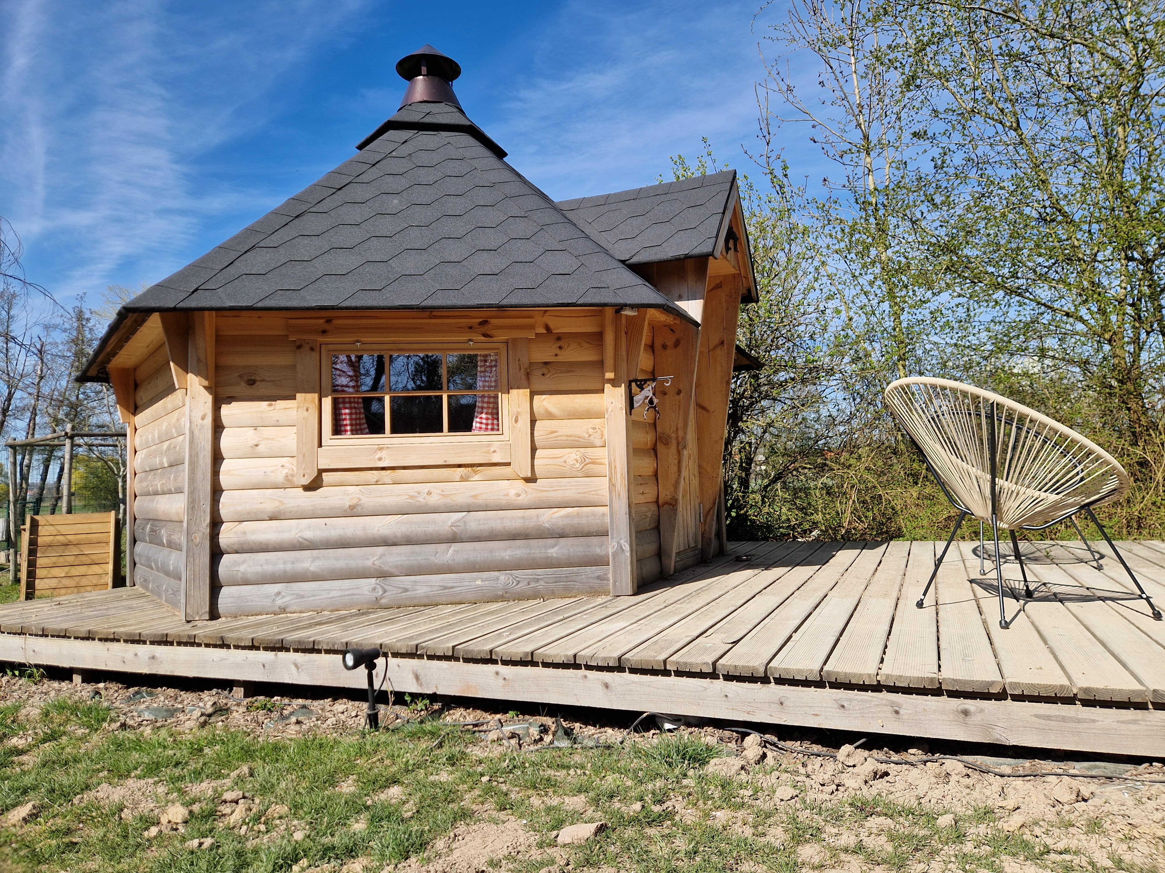 Kota Cervin - Le Cocooning — Kota avec spa à Moselle à Le Souffle du Saule — espace de vie