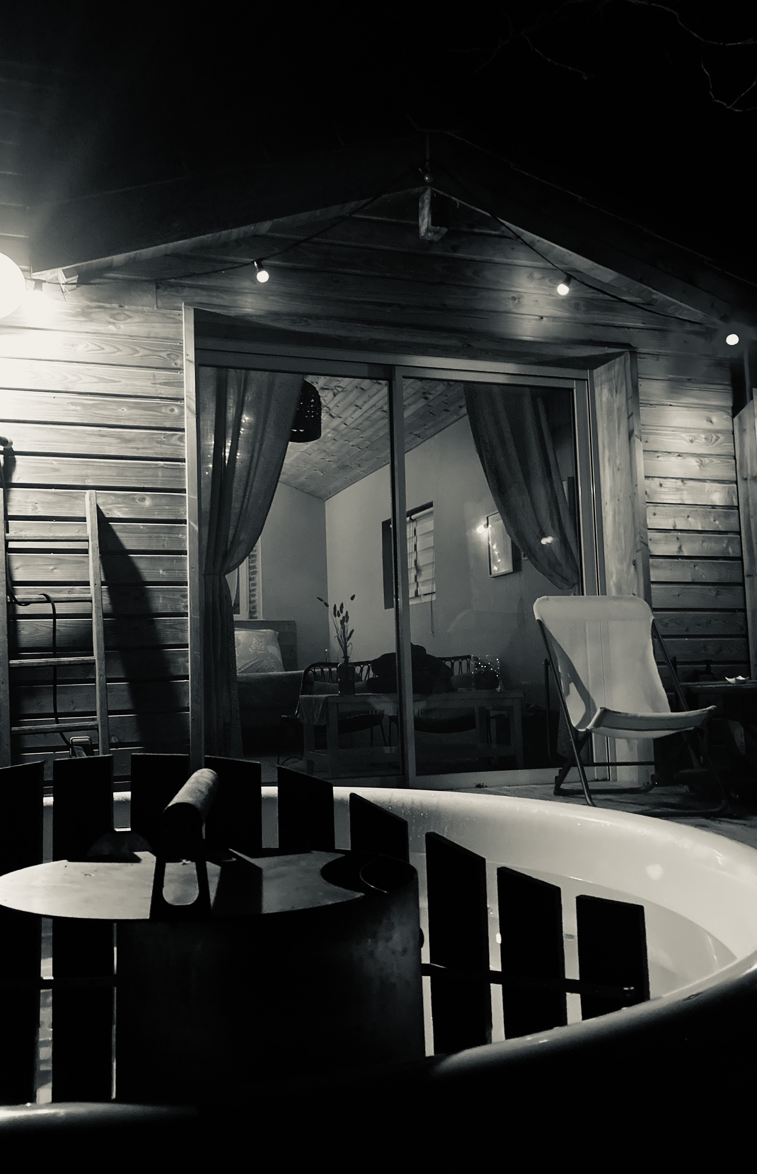 La Petite Cabane & Spa — Cabane avec bain nordique à Haute-Garonne à Toulouse — cuisine