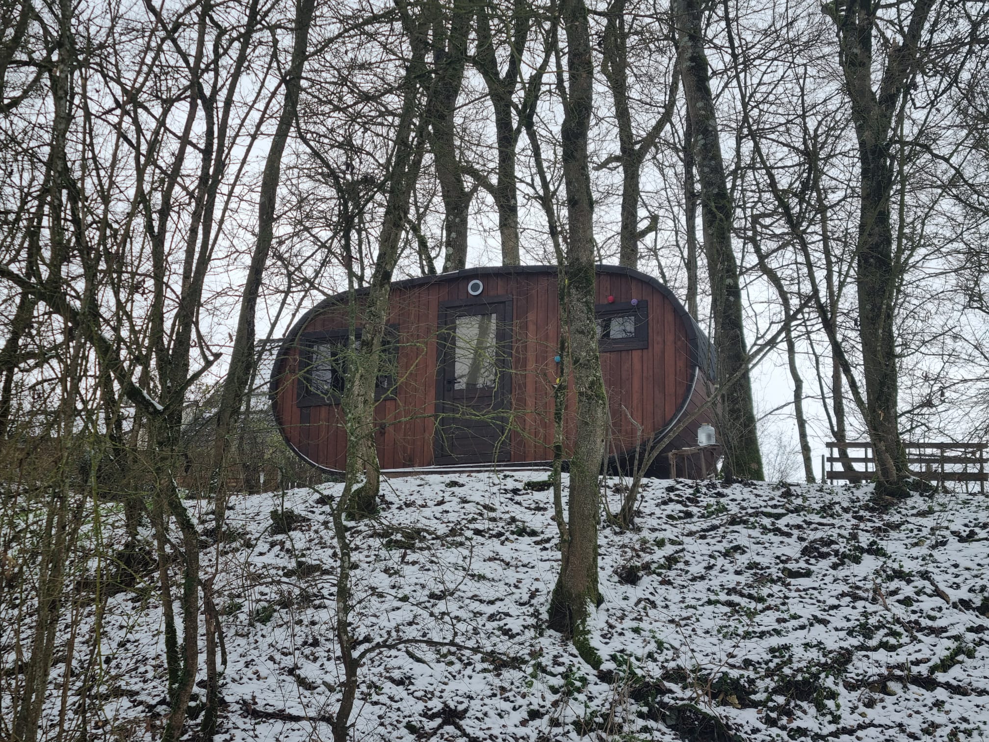 La cabane Bohème — Cabane avec spa à Indre