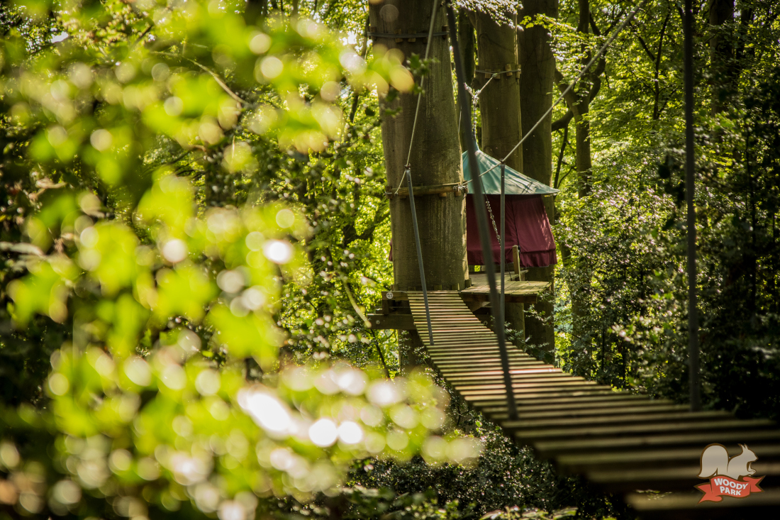 Tente suspendue Woody Park — Nuit en pleine forêt à Seine-Maritime à Rouen — cuisine
