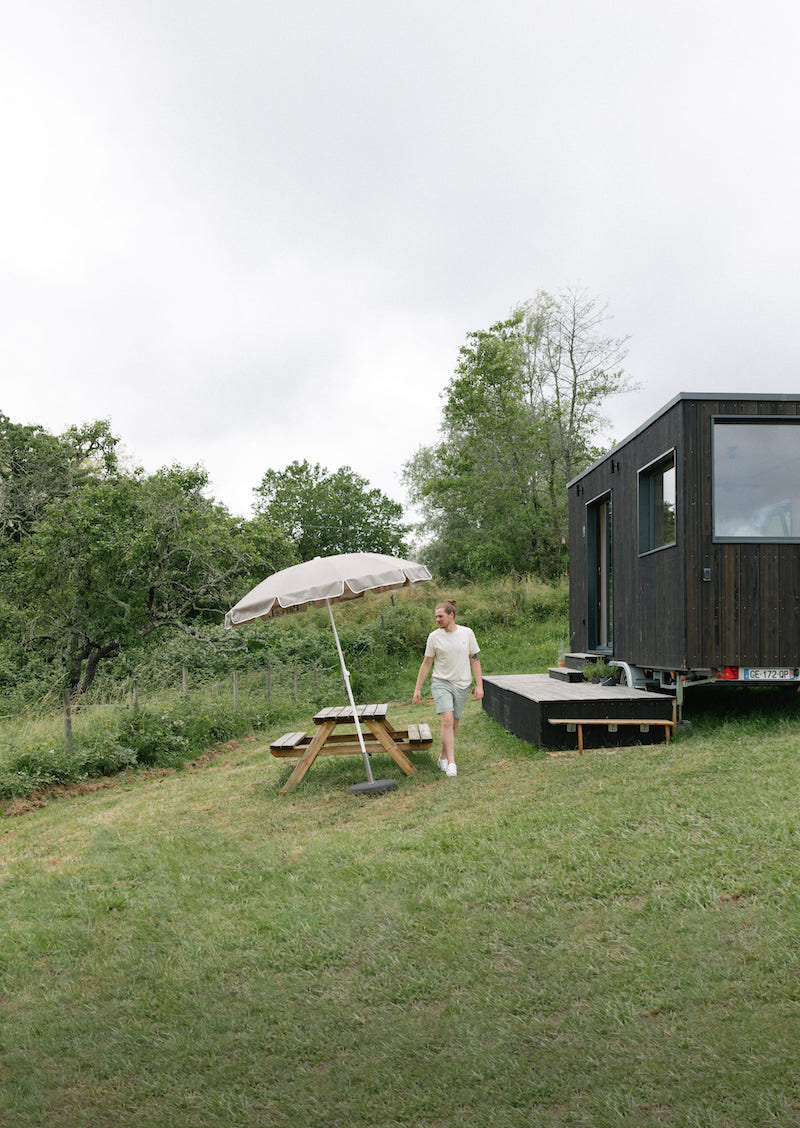 Photo 2/9 — Tiny House « Une escapade en Tiny House au cœur des vignes du Périgord » à Ligueux Dordogne
