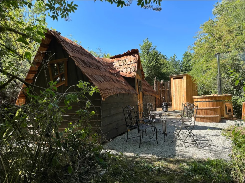 Cabane de contes de fée — Nuit magique avec spa à Côte-d'Or