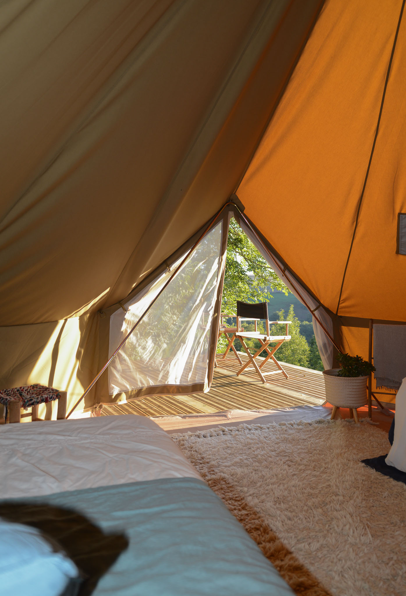 La Tente de Glamping — Tente avec piscine à Puech Long (Tarn) à Albi — environnement naturel