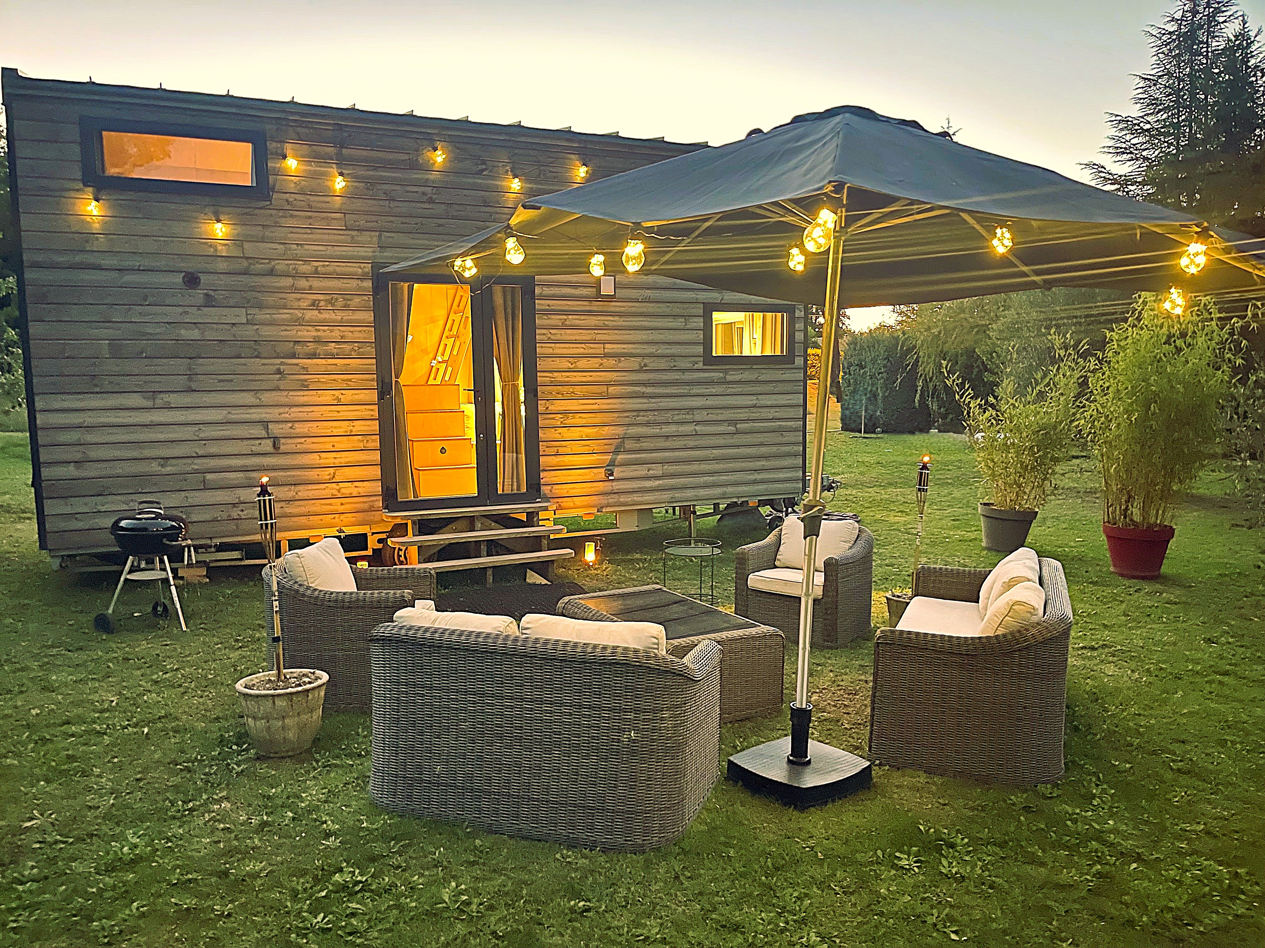 La Tiny du Rocher — Tiny House avec spa à Vaucluse