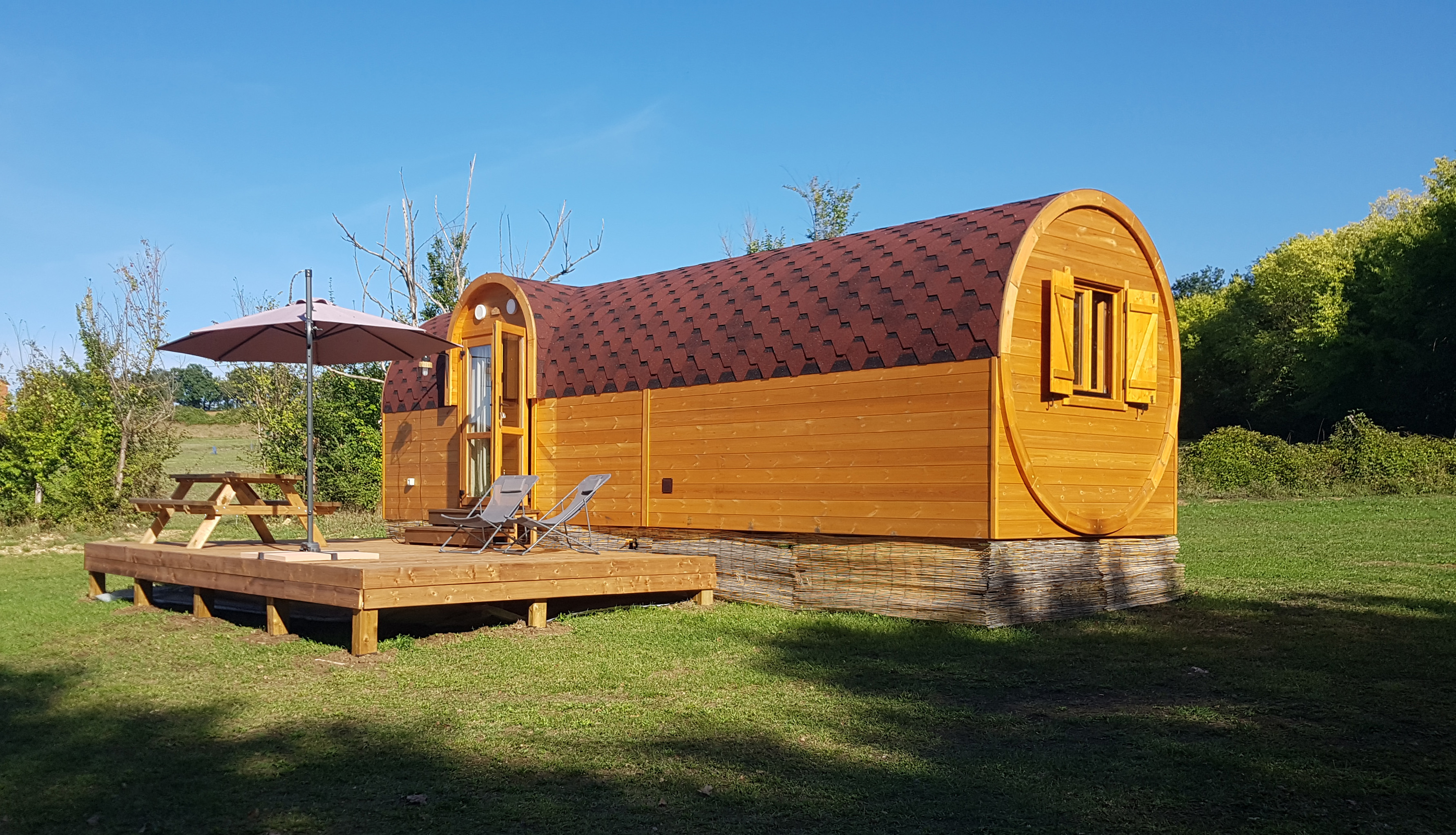 Tiny House Magnaut — Séjour cocooning avec spa à Gers