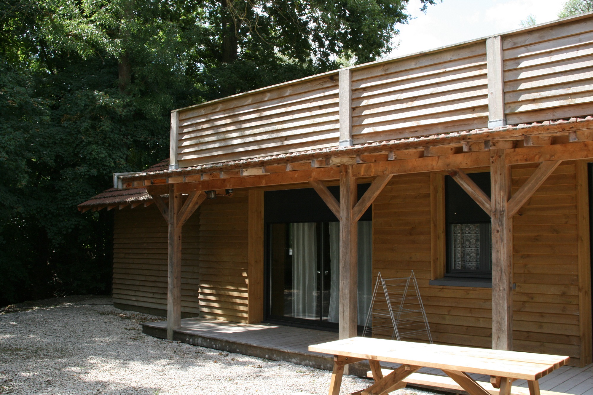 Cottage supérieur n°2 : un chalet enchanteur en Champagne-Ardenne à Barberey St Sulpice — salle de bain