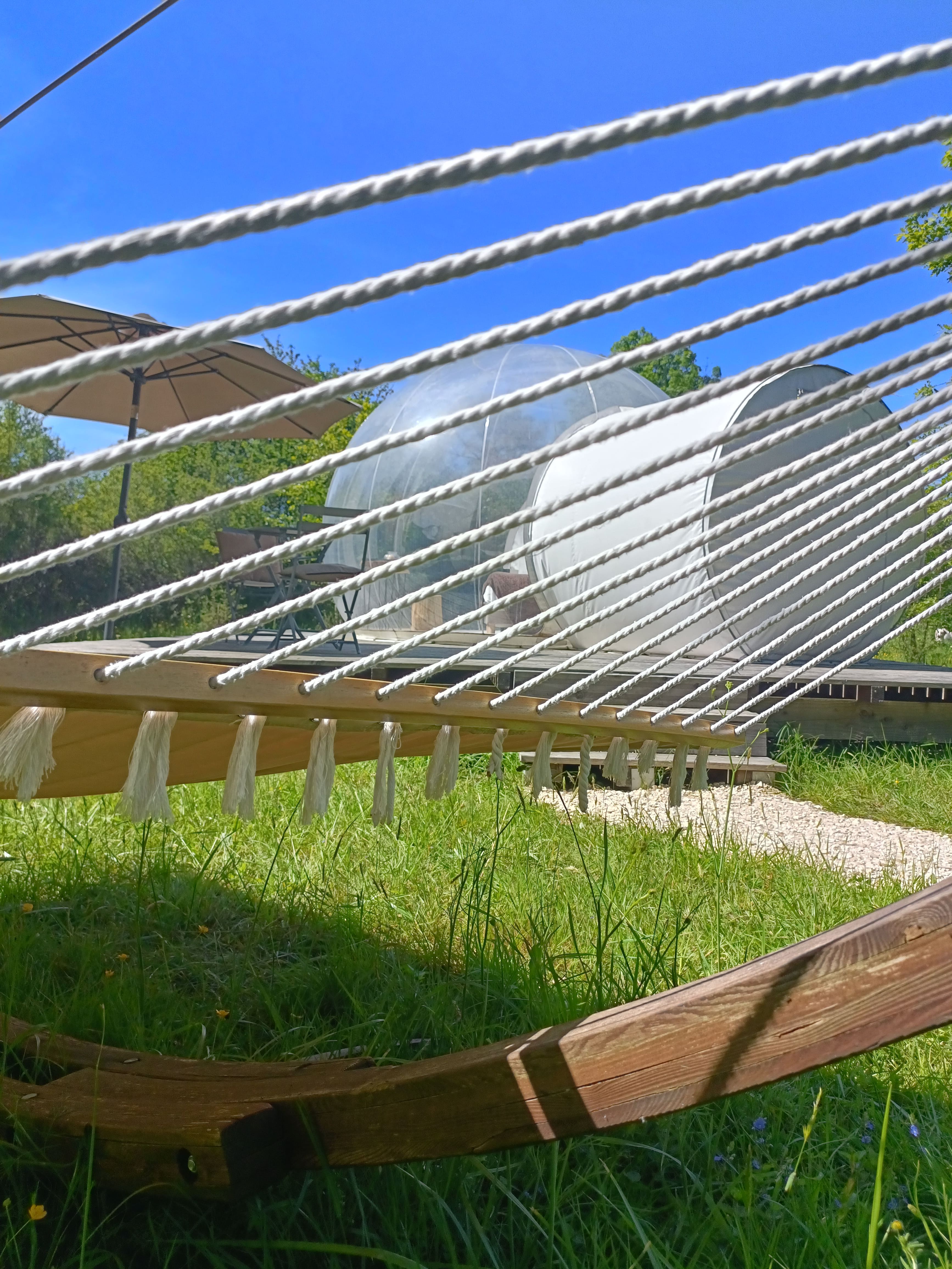 L'Ode à l'évasion — Bulle transparente avec spa à Vienne à Vienne — environnement naturel