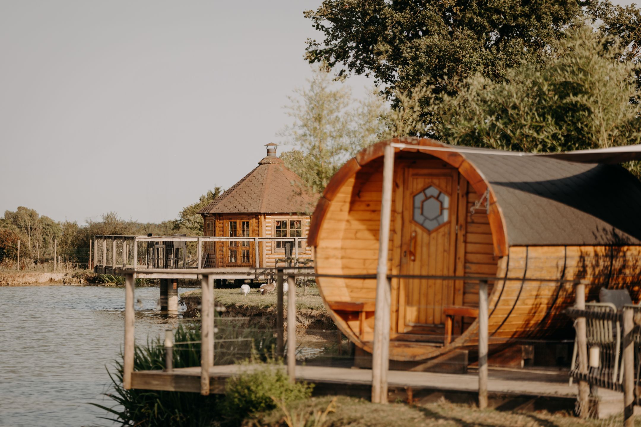 Tonneau - Chant des Grenouilles — Nuit au bord de l'eau en Mayenne à La Préhouillère — vue intérieure