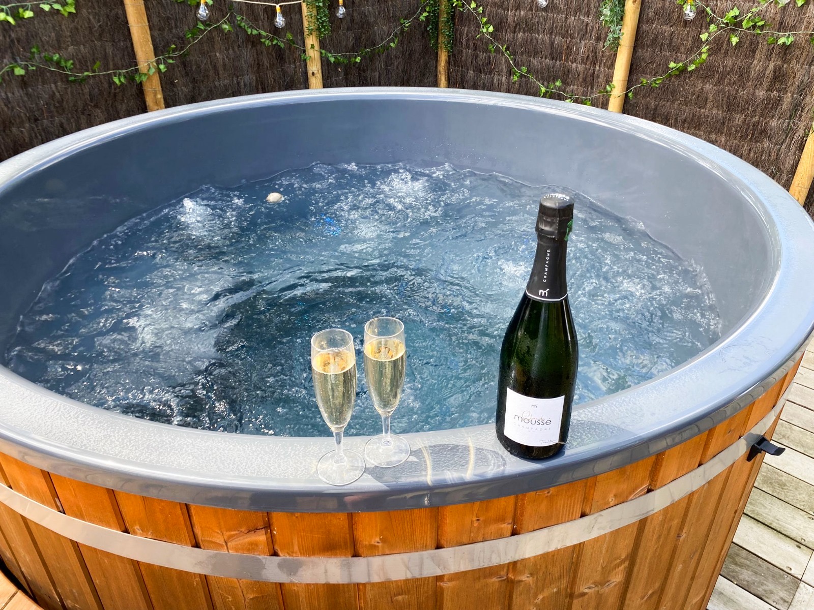 Le Dôme avec Bain nordique : une expérience immersive en Île-de-France à Gravon — vue intérieure