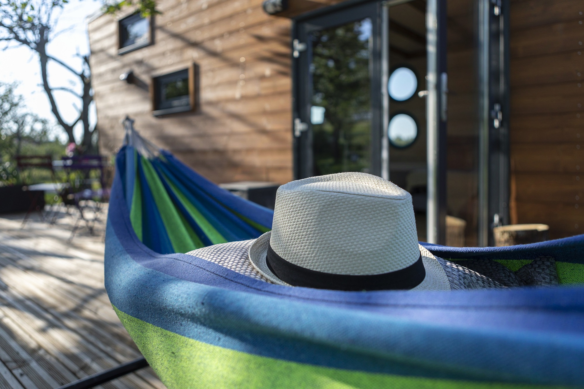 Tiny house Ô P'tit Nid Milie : une évasion sensorielle en Lorraine à Bellefontaine — détail architectural