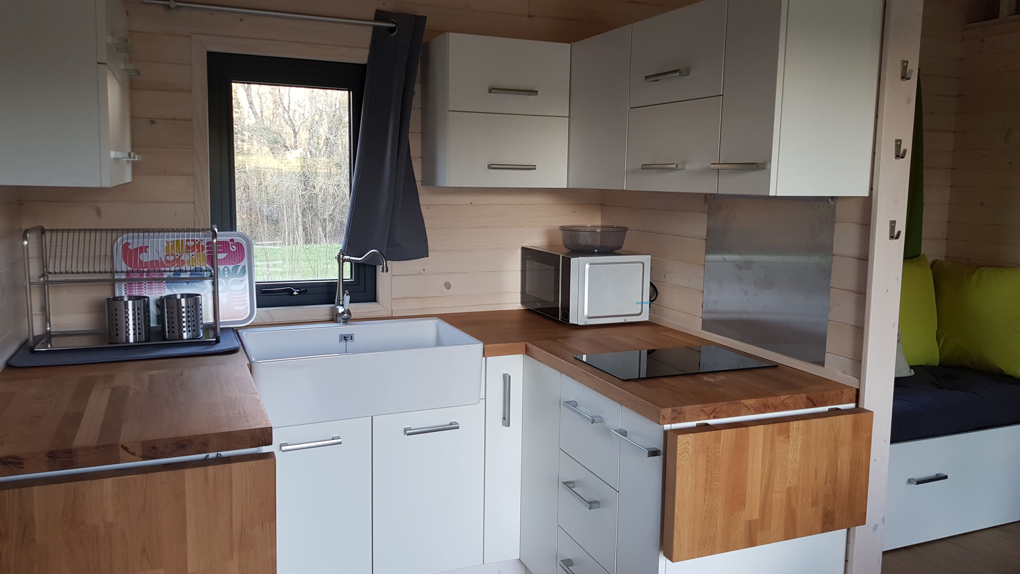 Cabane du Cerf — Écolodge avec spa à Loir-et-Cher à La Ferté-Imbault — environnement naturel