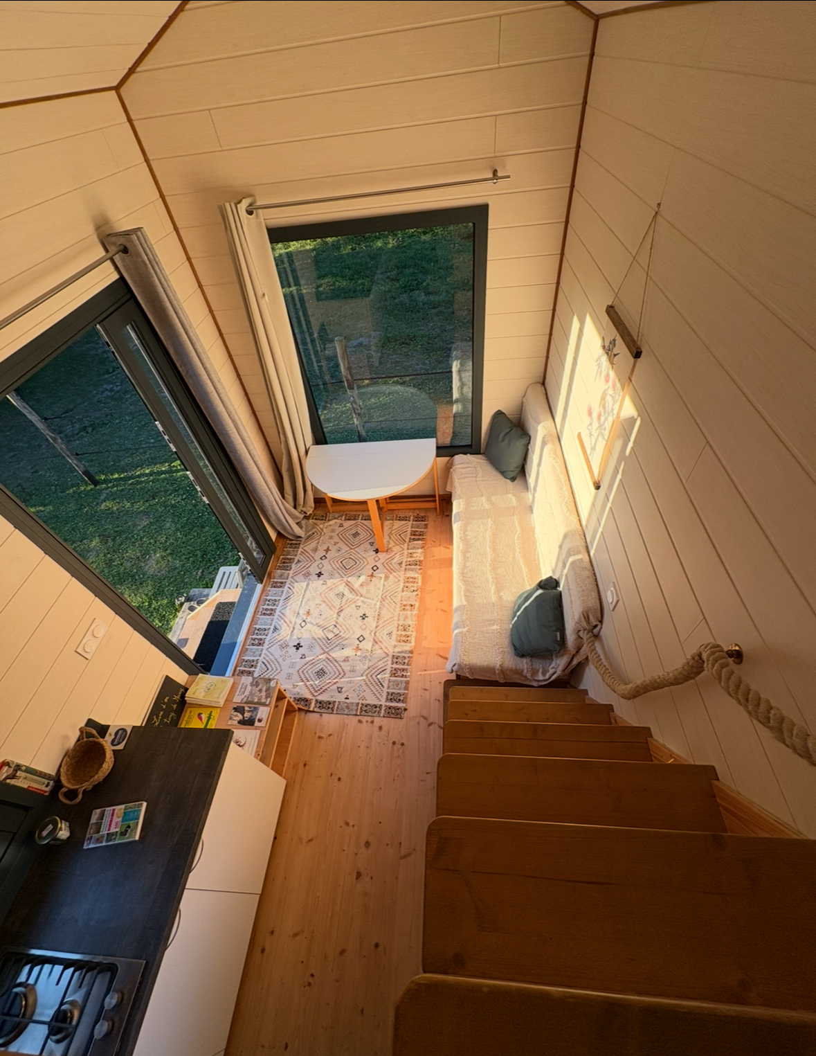 La Tiny de Mary — Tiny House avec spa à Gonneville-sur-Mer à Gonneville-sur-Mer — salle de bain