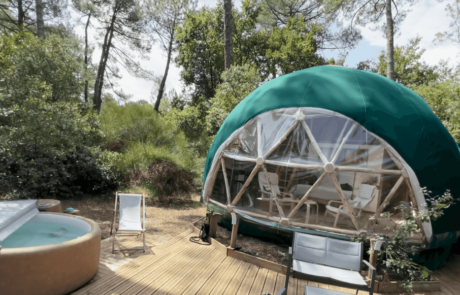 Le Dôme & Spa : une expérience unique en Aquitaine à Hossegor — vue intérieure