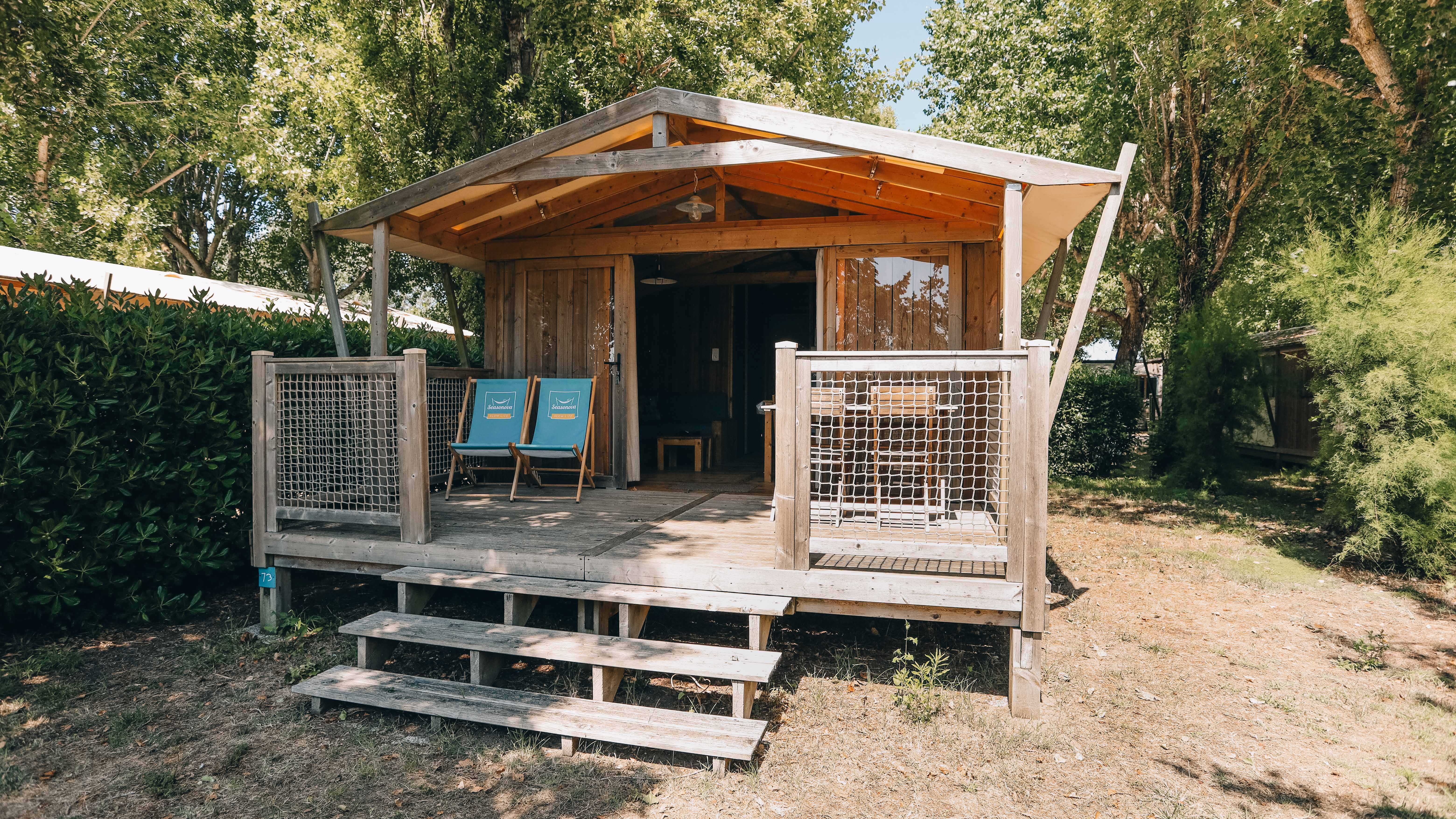 Lodge Premium : un safari en Poitou-Charentes à Les Portes-En-Ré — vue intérieure