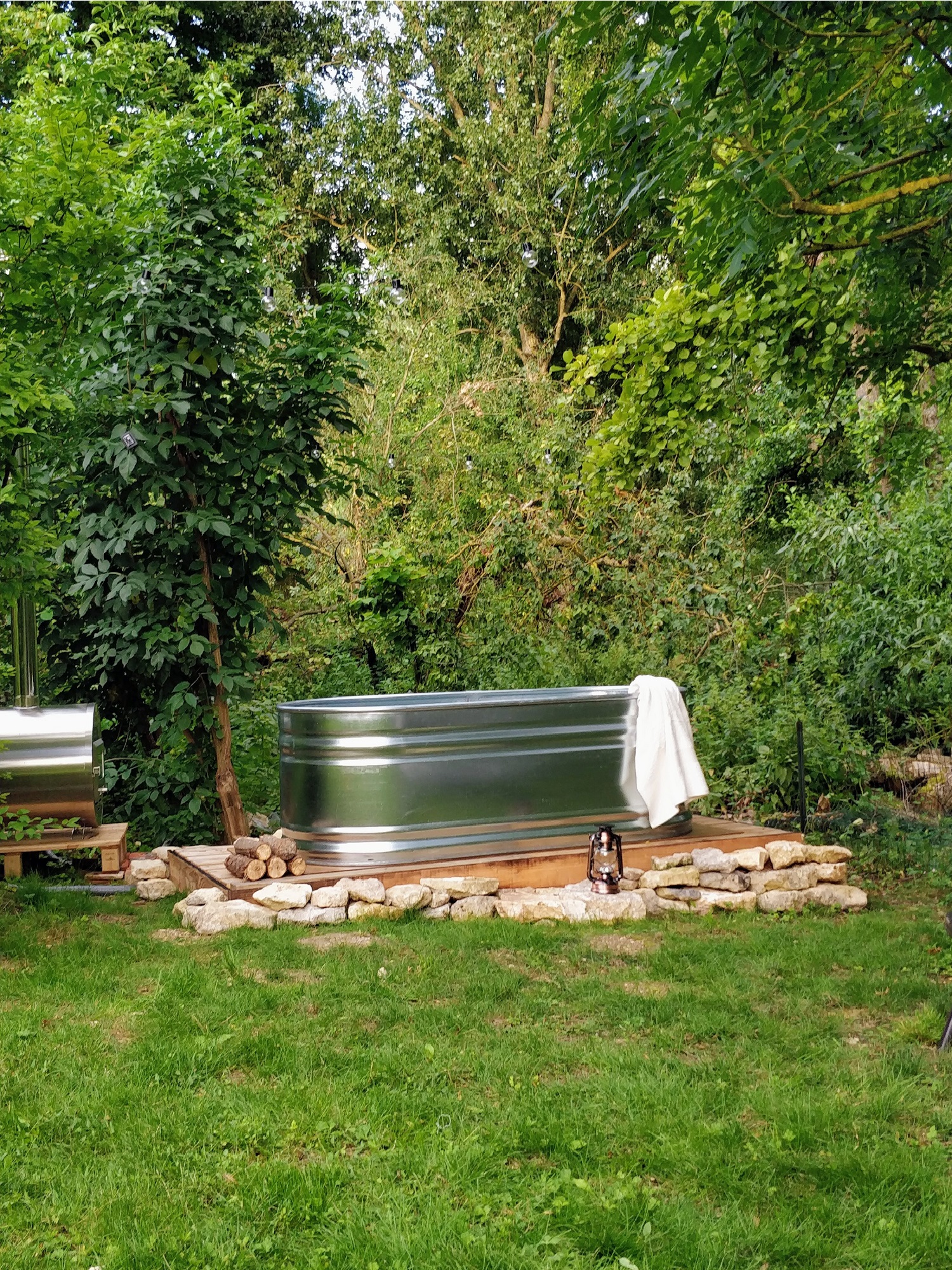 La Tiny House de La Rivière — Tiny House avec bain nordique à Montargis à Montargis — vue intérieure