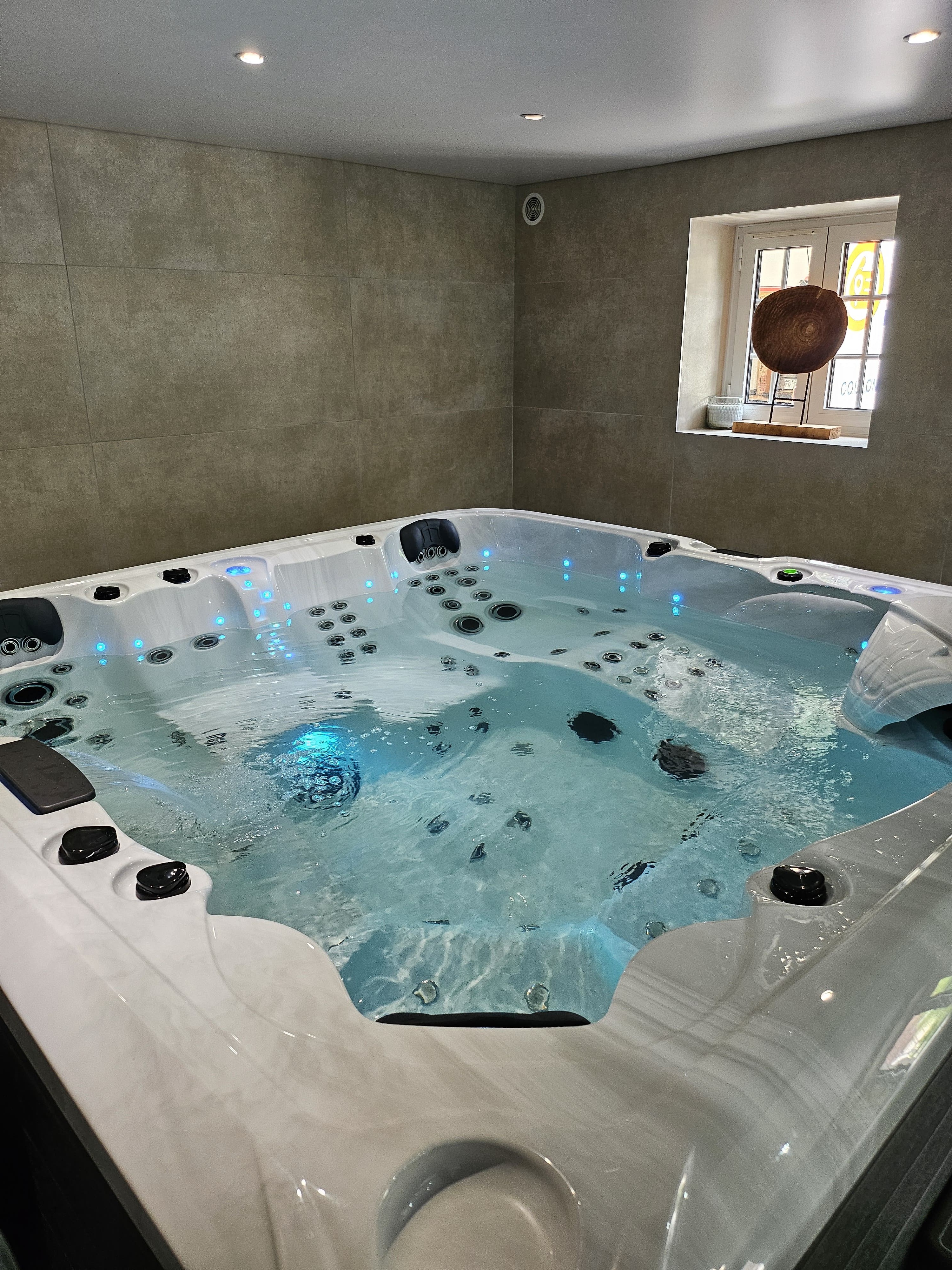 Le Lodge du Grand Morin — Kota avec espace bien-être à Seine-et-Marne à Pommeuse — vue intérieure