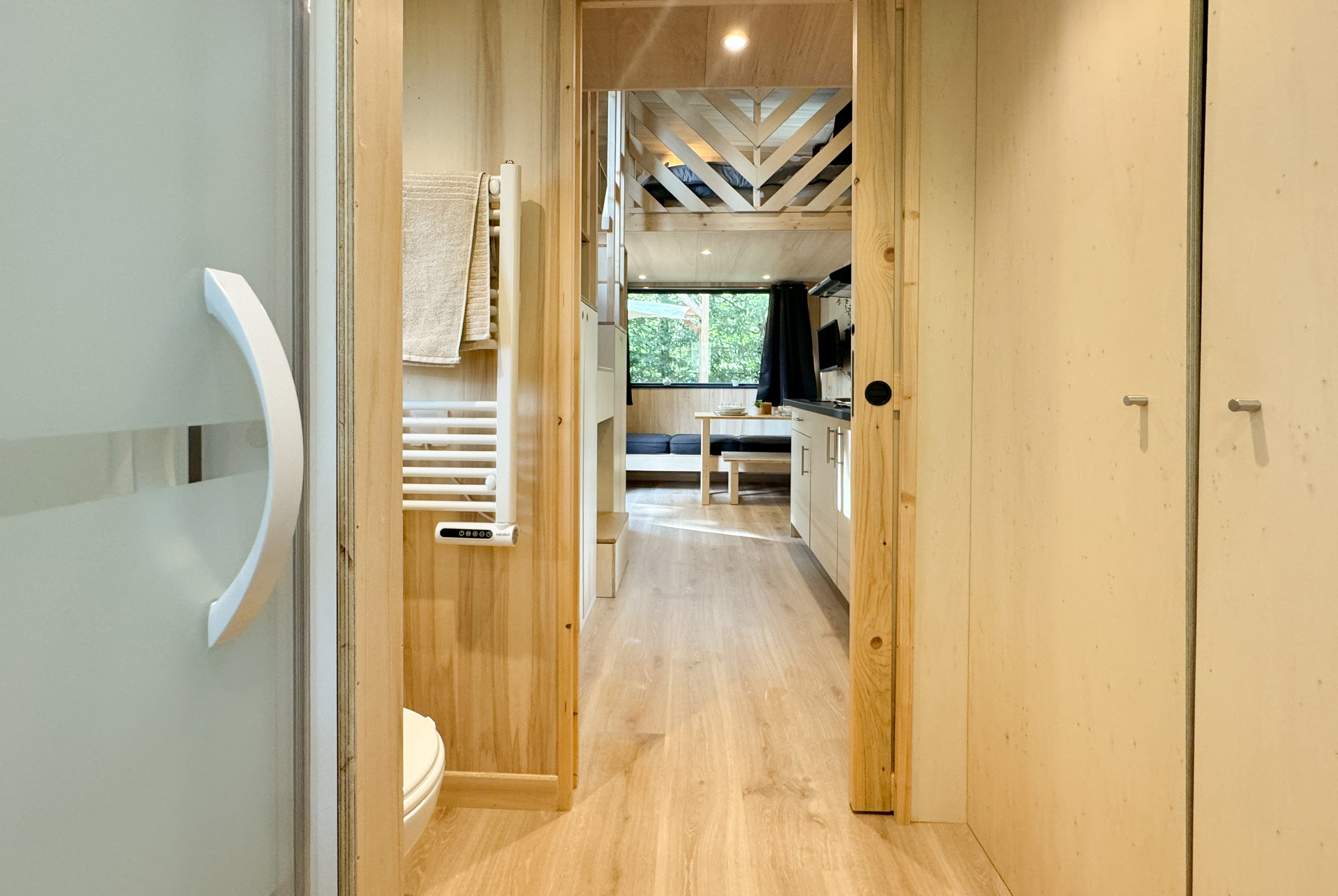 Tiny House — Séjour relaxant avec spa à Nantes (Loire-Atlantique) à Nantes — salle de bain