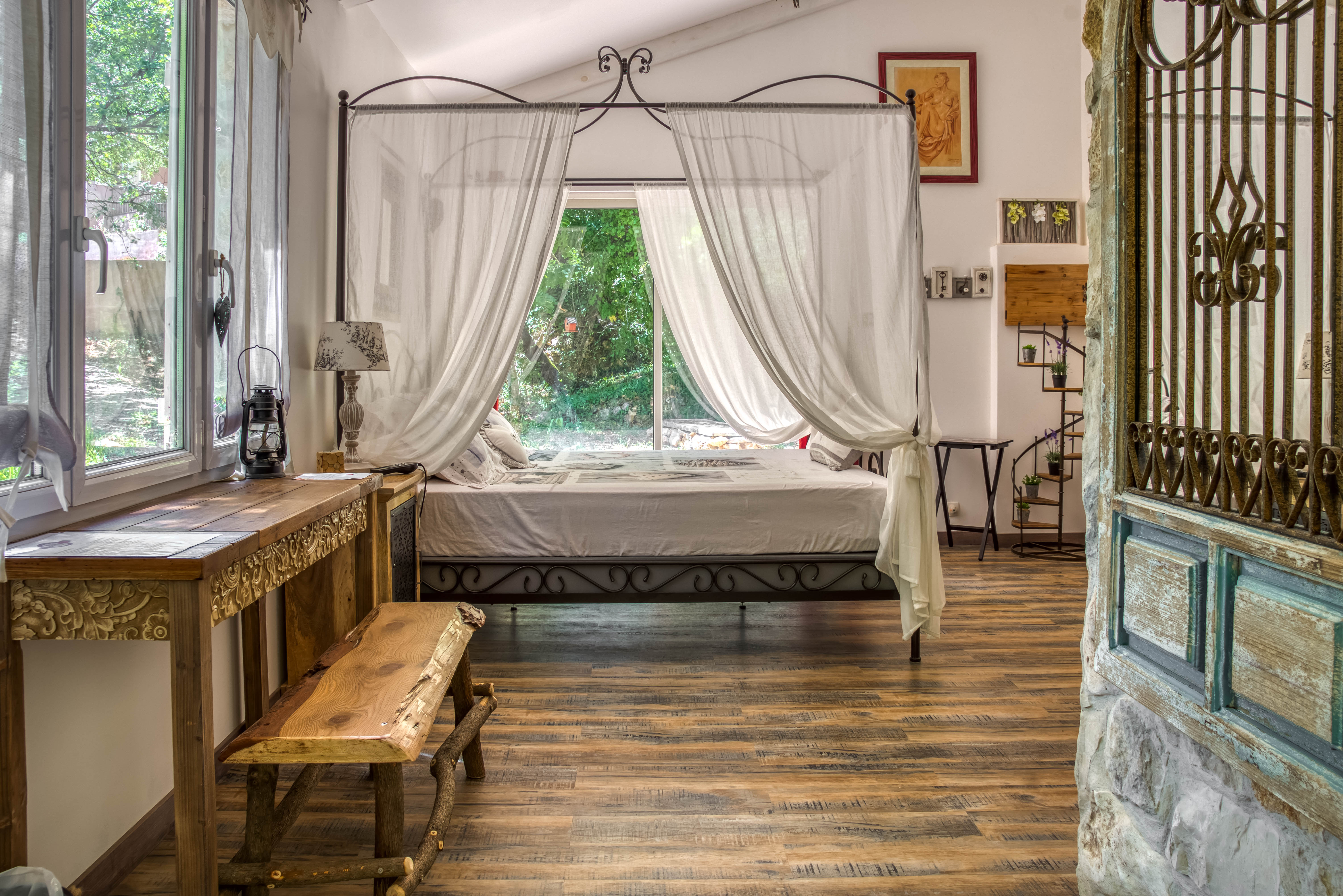 Le Bastidon de l'Ange : un cabanon enchanteur en Provence à Méounes-Les-Montrieux — chambre