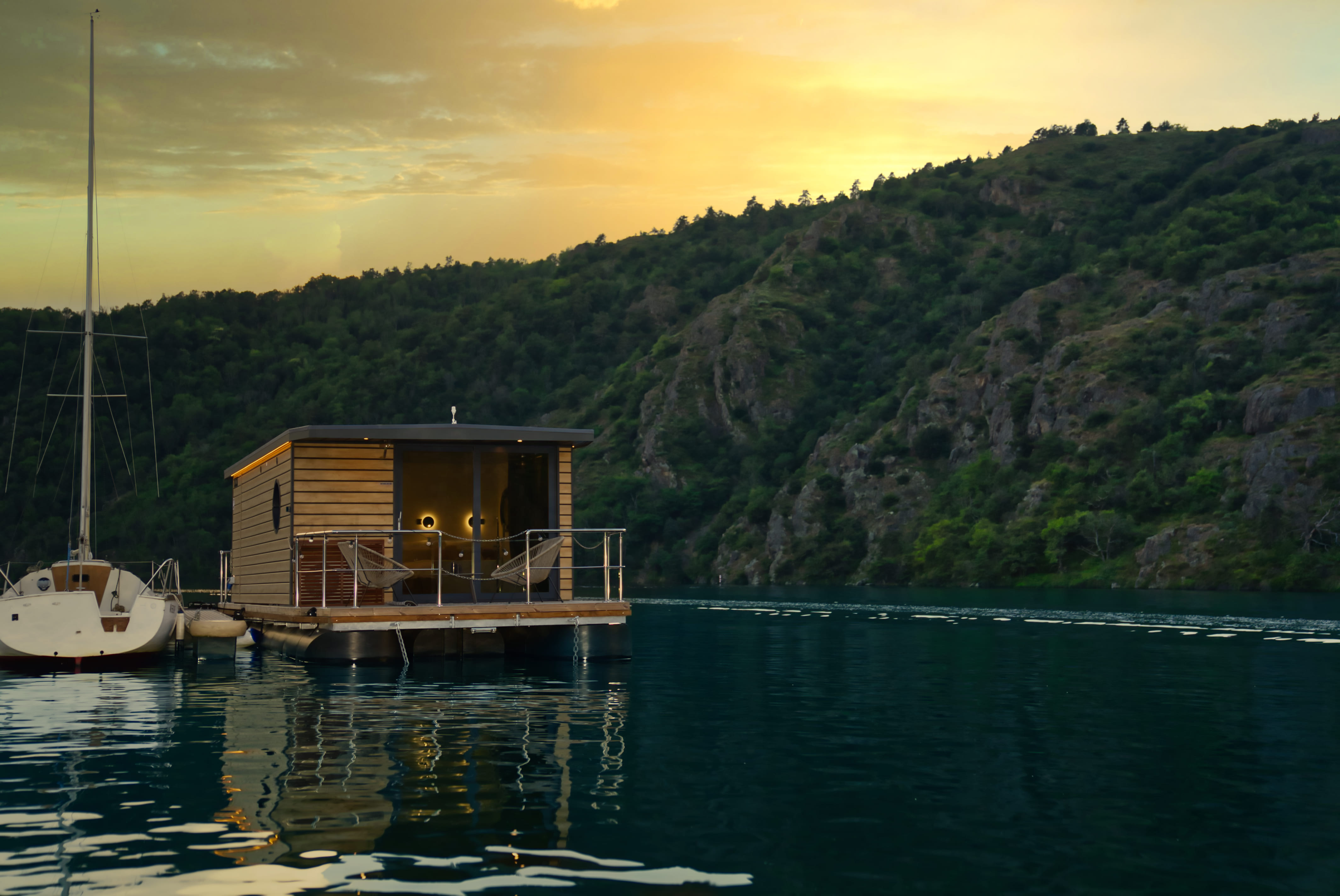 Une nuit sur l'eau : House Boat by NOMA en Rhône-Alpes