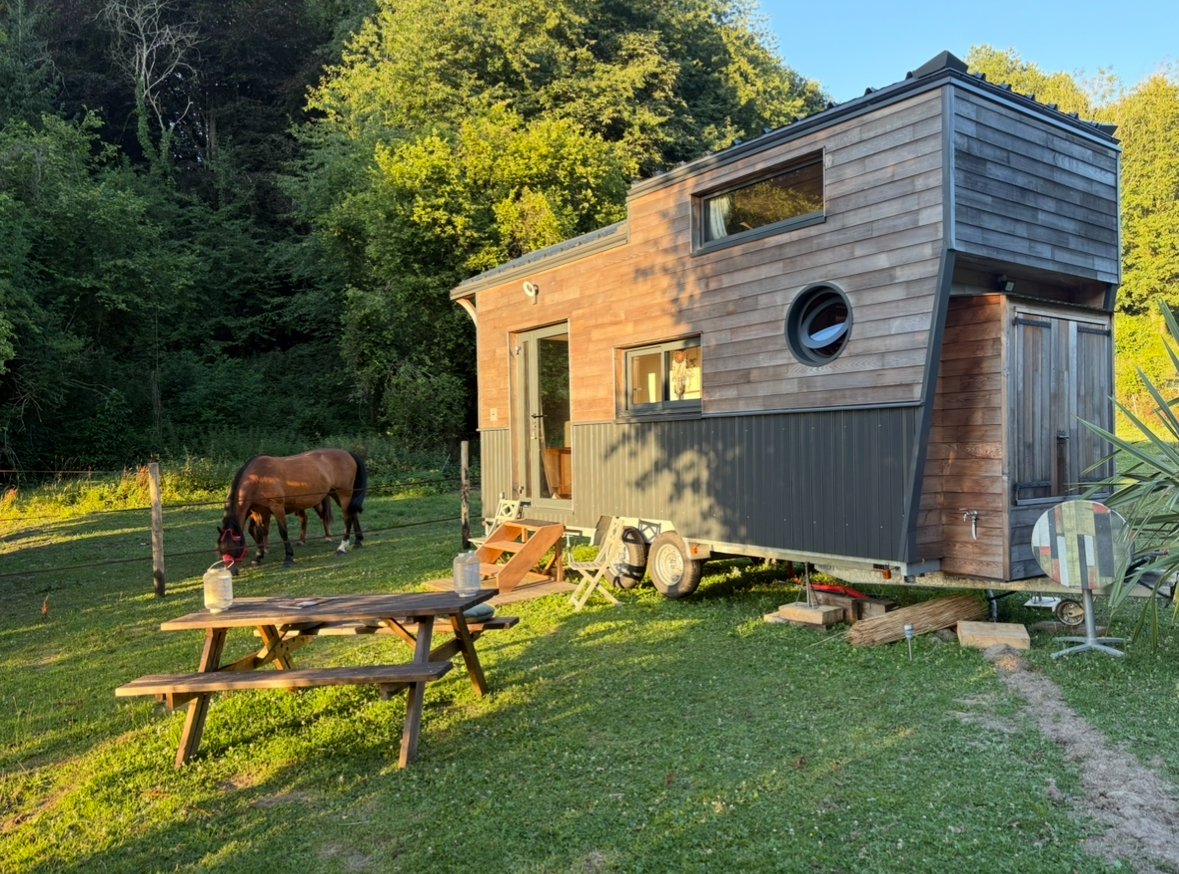 La Tiny de Mary — Tiny House avec spa à Gonneville-sur-Mer