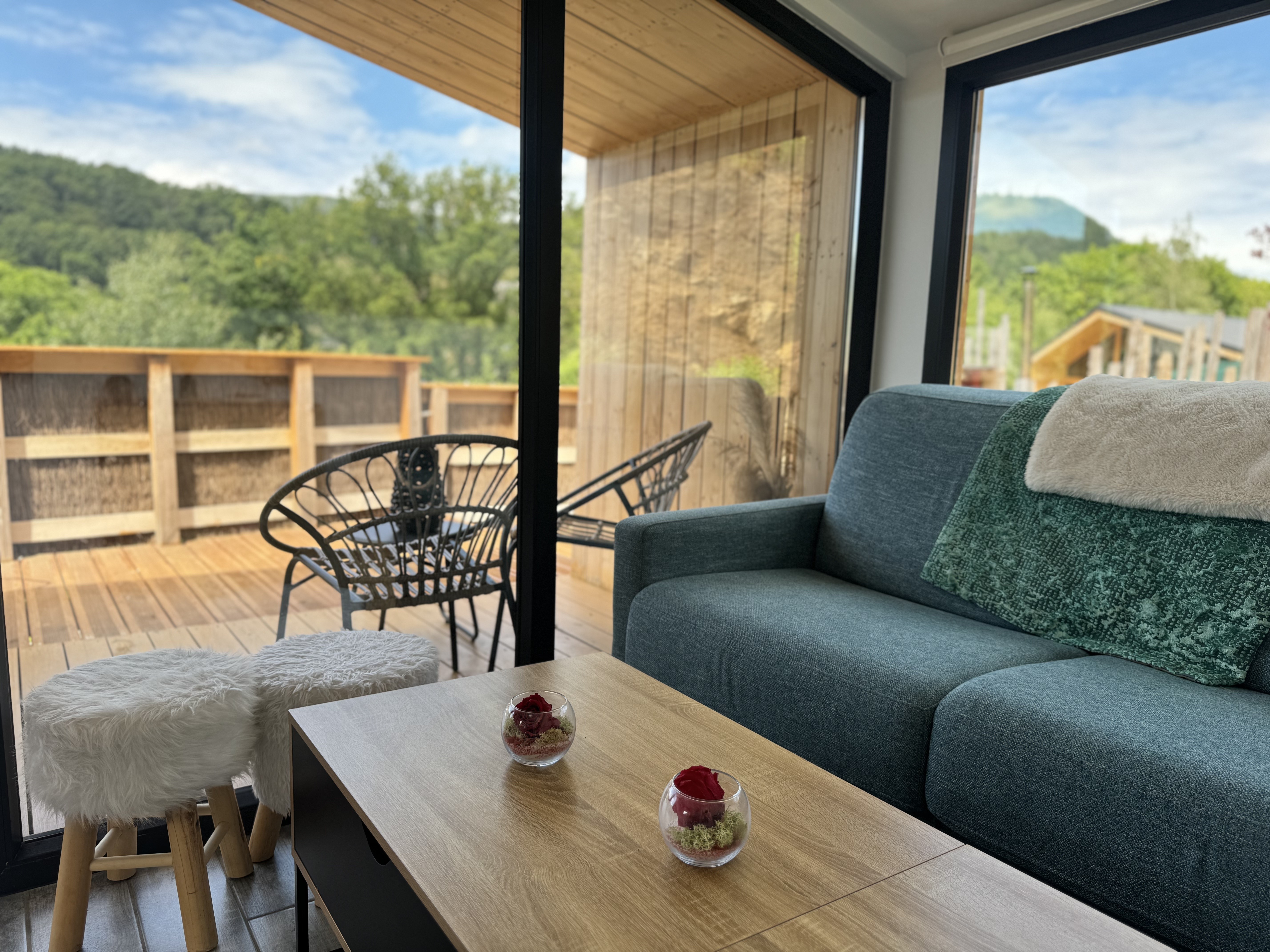 La Maison Orion - Une cabane avec bain nordique en Alsace à Orbey — environnement naturel
