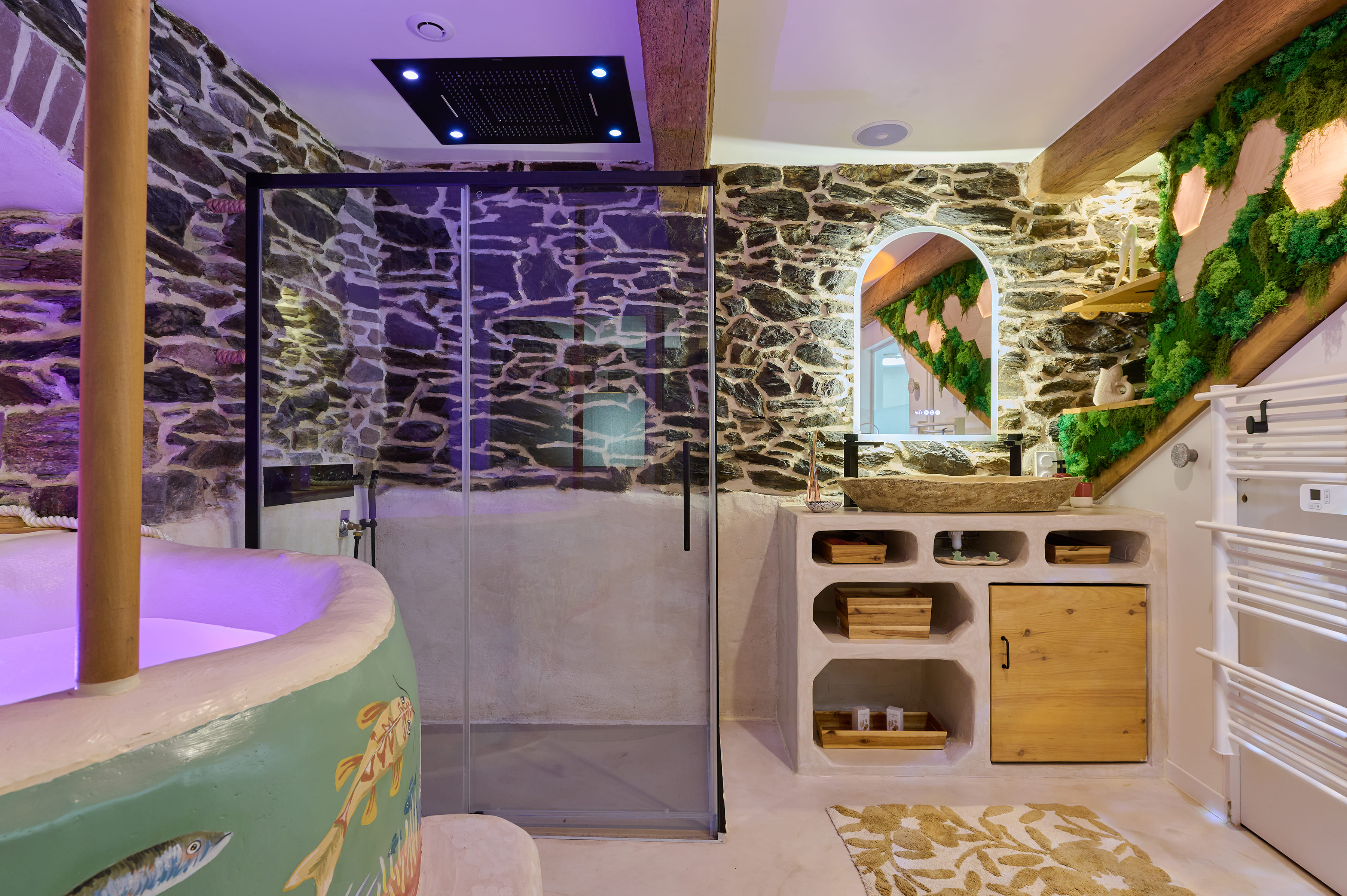 Le Calypso - Spa — Maison insolite avec jacuzzi à Collioure à Collioure — vue depuis la terrasse