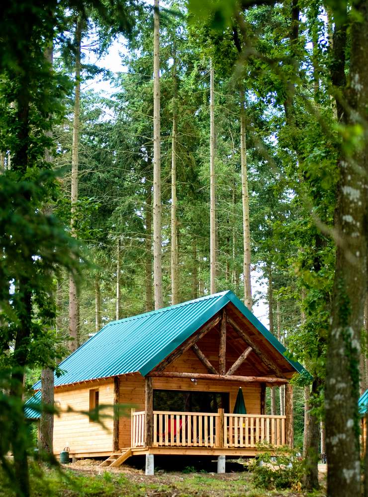 Cabane Versailles — Séjour avec spa et piscine à Versailles (Yvelines) à Saint-Genis-Les-Ollières — vue intérieure
