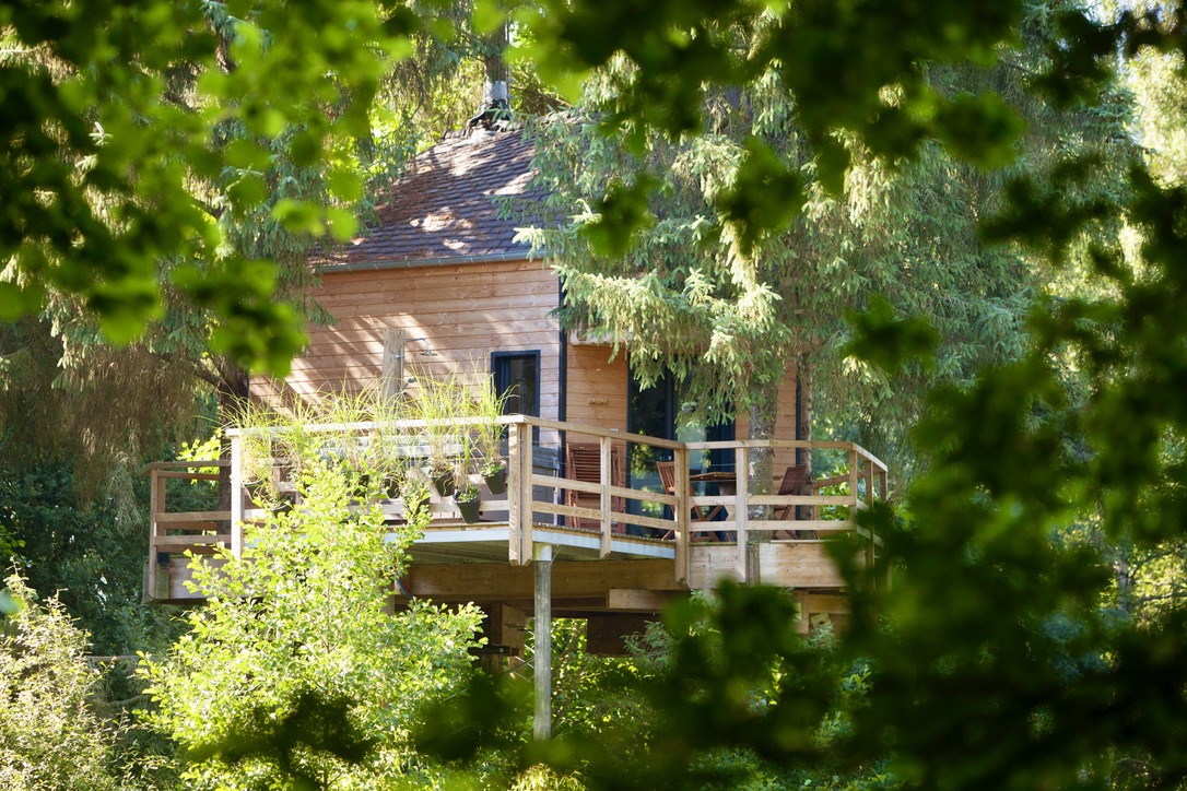 Cabane Spa Koad'dour — Nuit perchée à 6m en Ille-et-Vilaine à Rennes — cuisine
