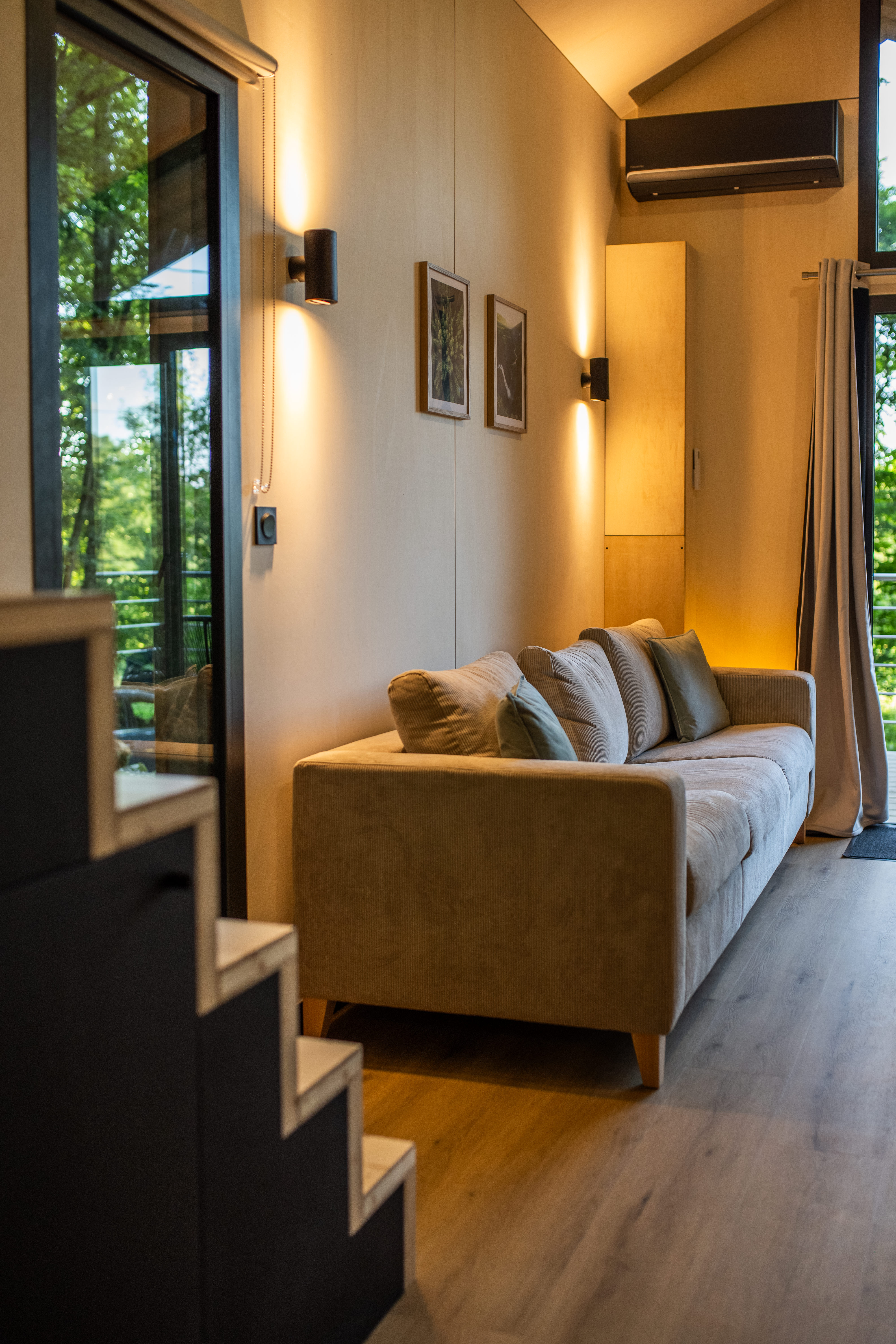 Le Nid d'Andrésis : une cabane au cœur de la nature à Saint Hilaire Les Andresis — salle de bain