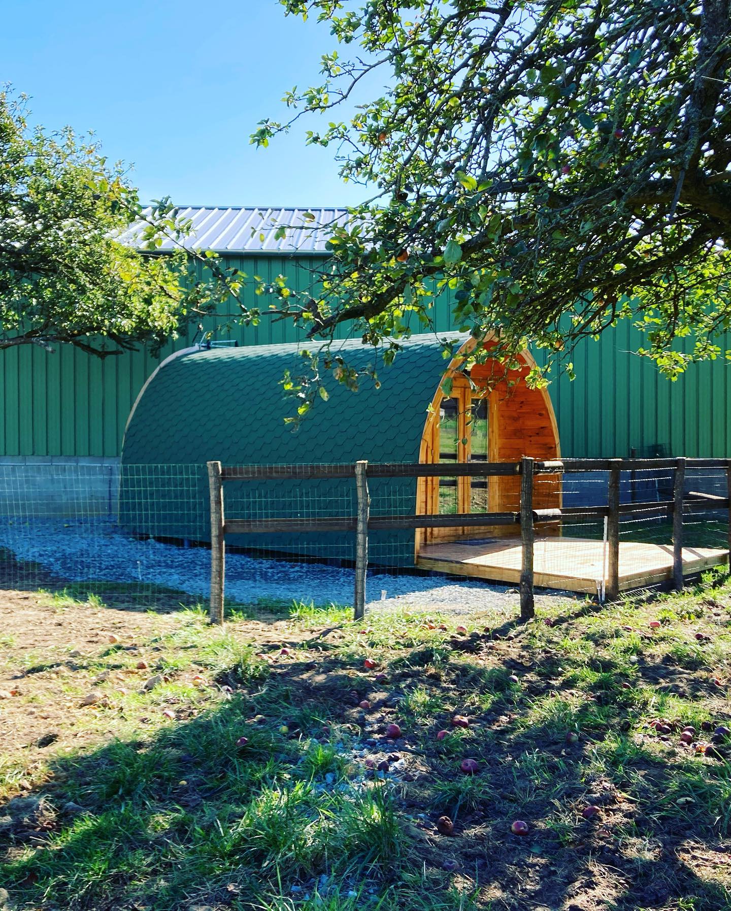 Un pod enchanteur au cœur de la nature en Pays de la Loire