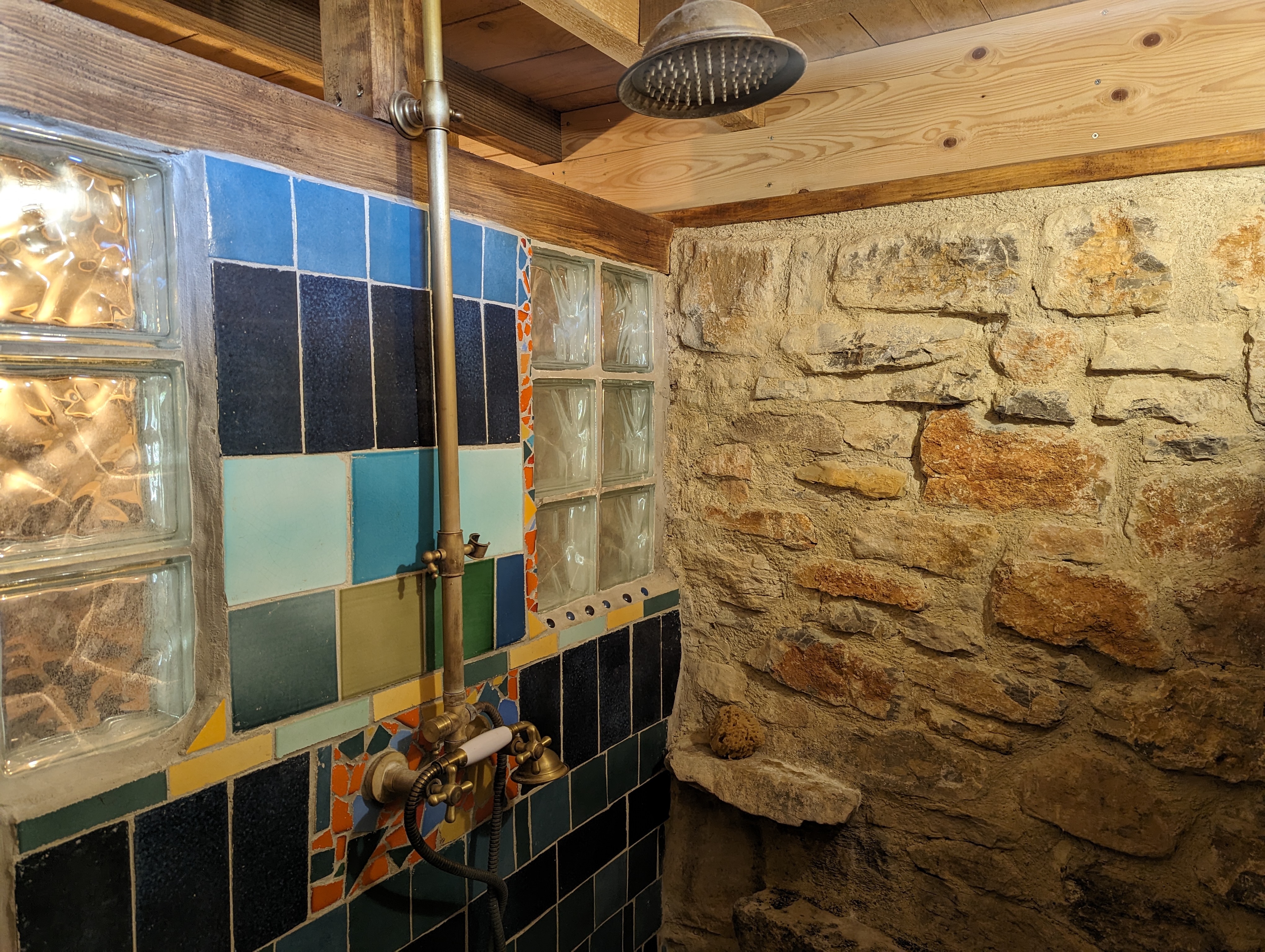 Évasion en maison organique à Barjols à Barjols — vue depuis la terrasse