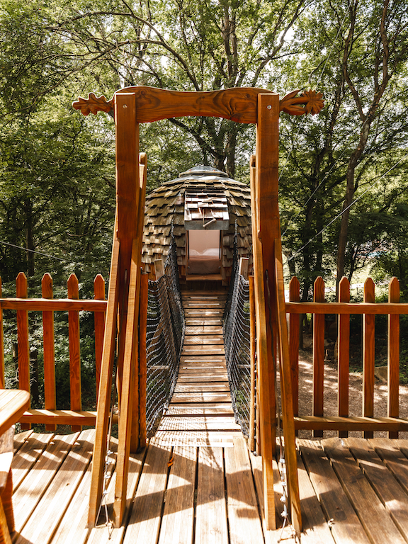 Cabane Spa Cocoon d'Amour : une évasion romantique en Picardie à Rosoy-En-Multien — vue intérieure
