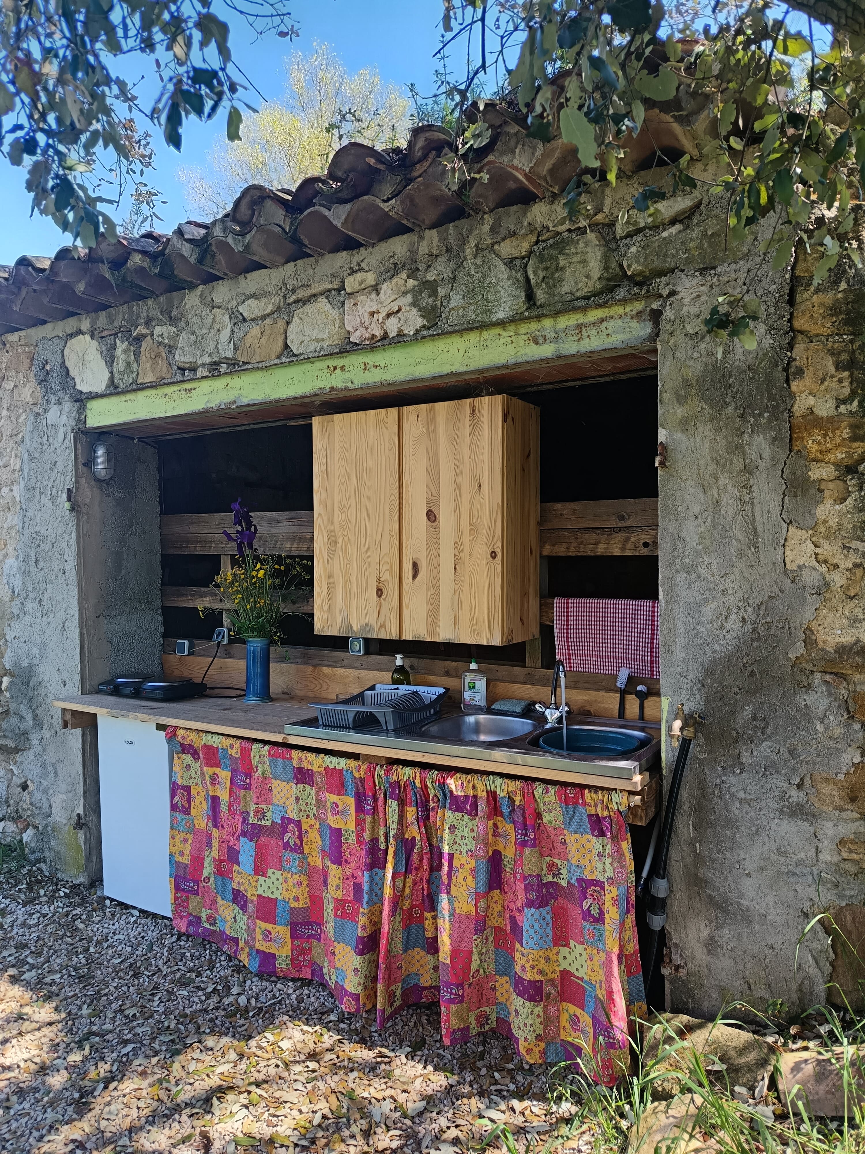 Yourte à la ferme des bréguières — Séjour avec vue panoramique à St Martin dans le Var à Saint-Martin-de-Pallières — environnement naturel