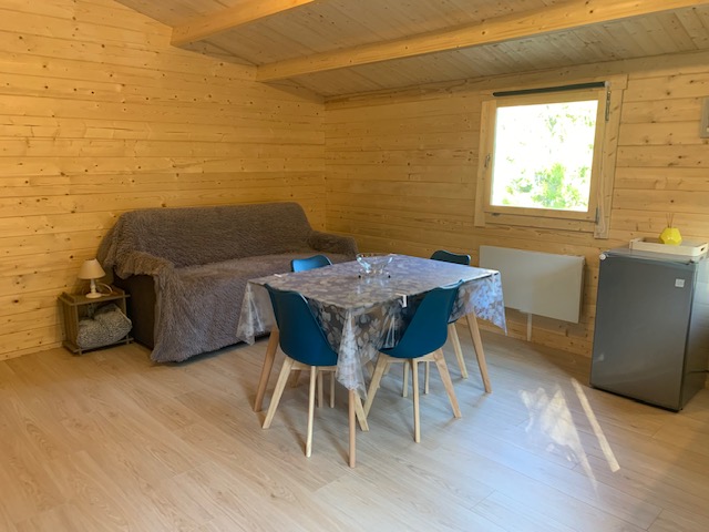 Cabane Auvergnate — Séjour avec spa à Haute-Loire à Le Puy-en-Velay — chambre