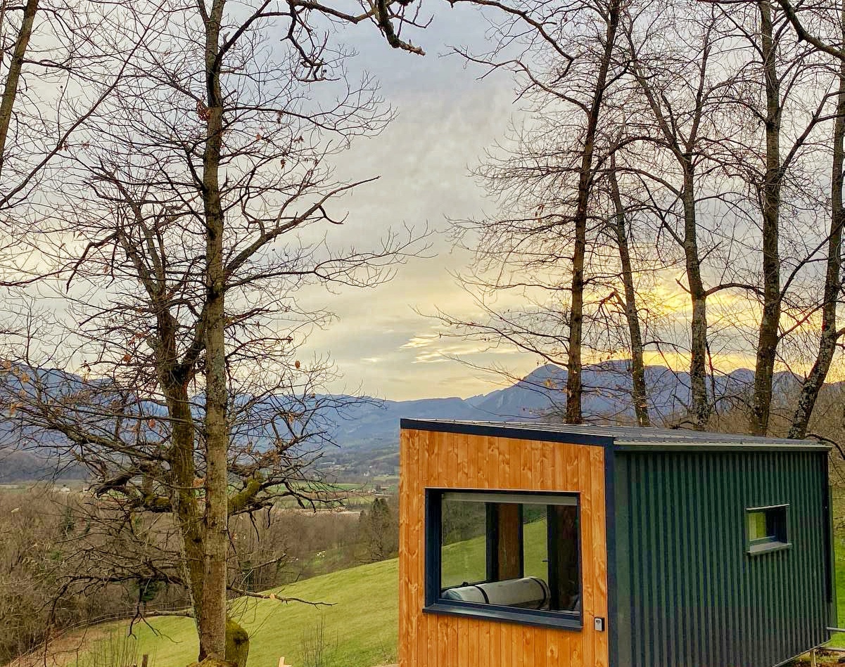 Tiny House « Le Perchoir du Vercors : une tiny house au cœur des cimes » — Saint-André-En-Royans (Isère)