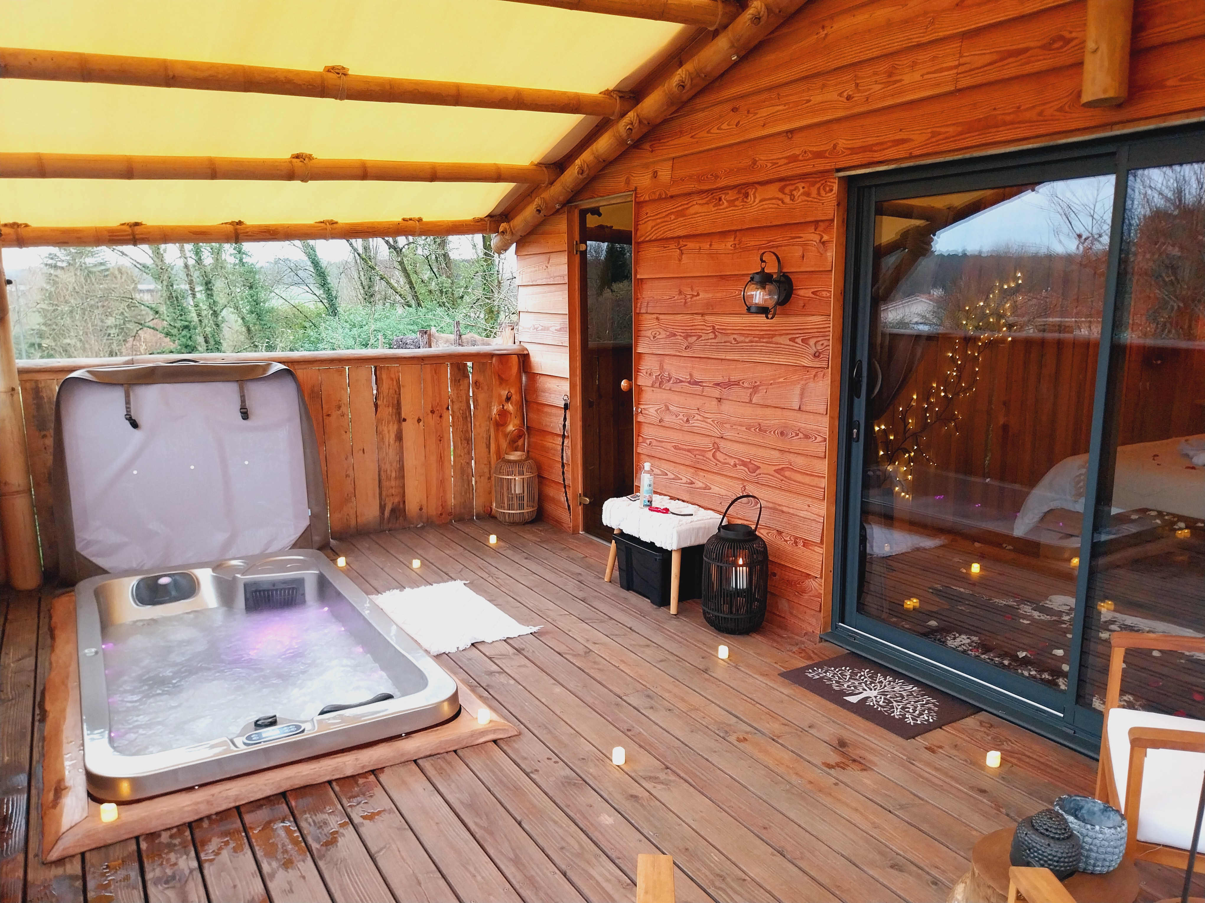 L'Entre2rêves — Cabane avec spa privatif en Charente-Maritime