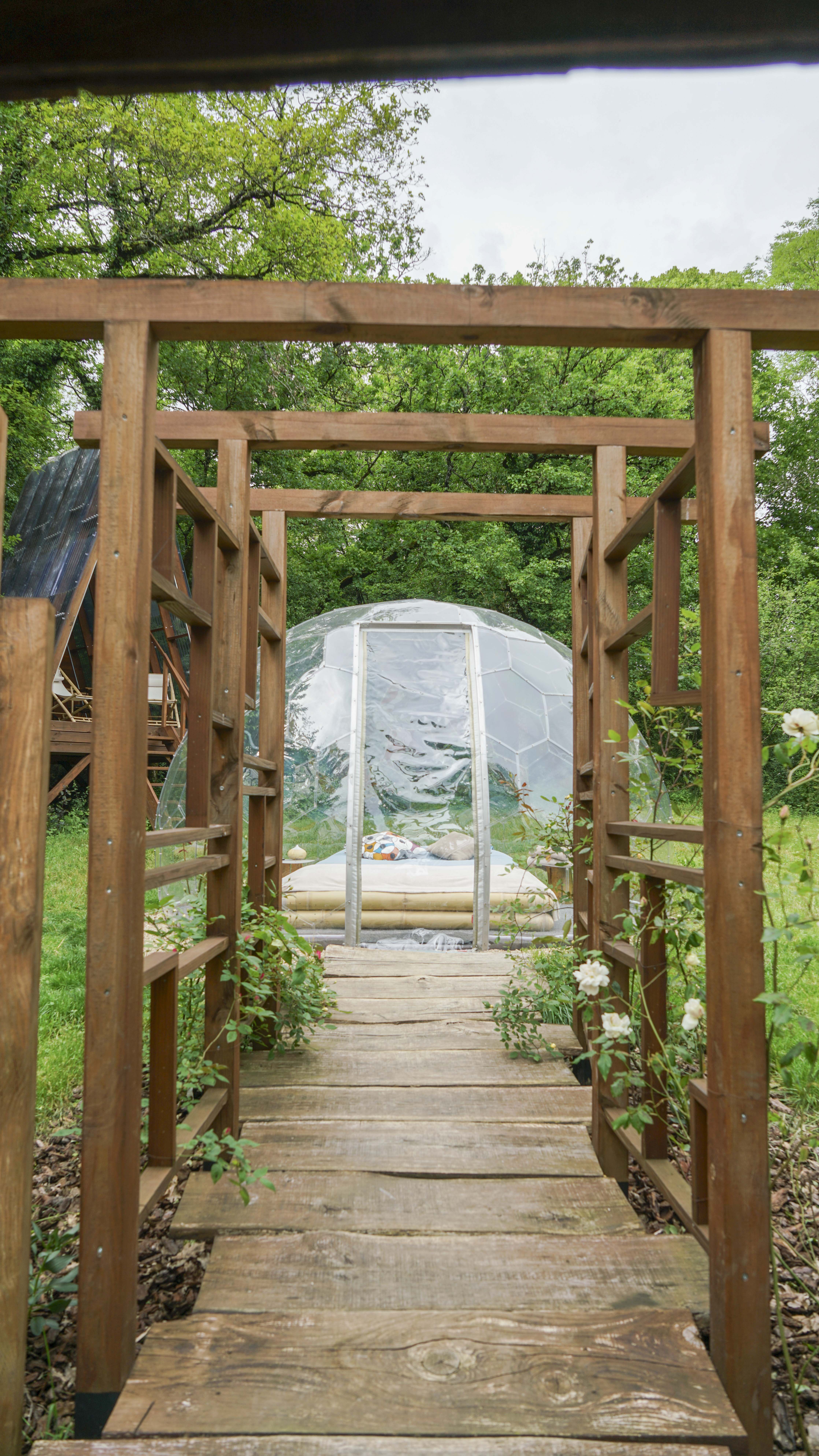 Bulle Transparente Royaume des Arômes