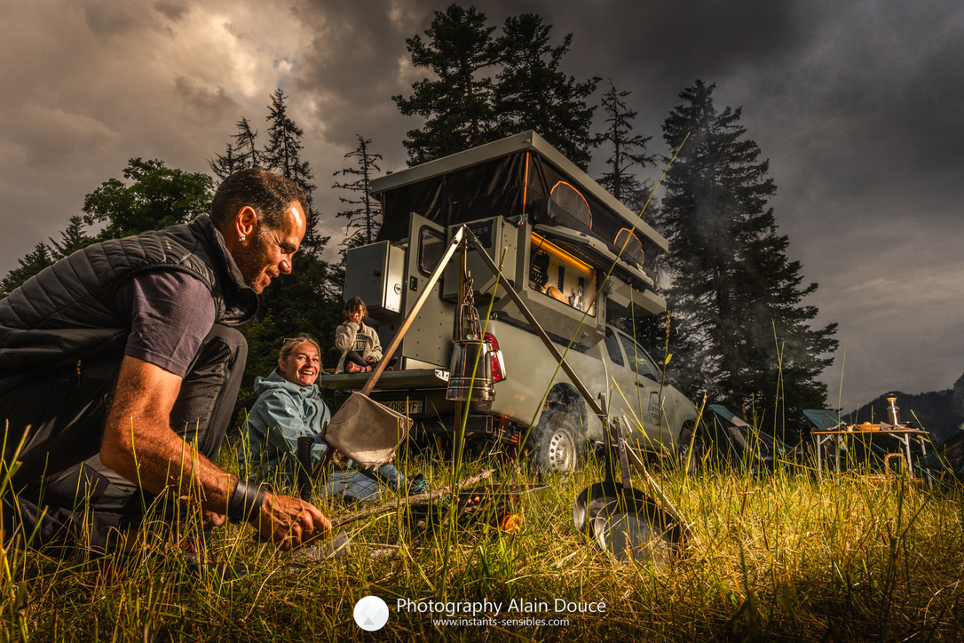 Nuit Le Bivouac : une expérience insolite en pleine nature à Saint Pierre De Chartreuse — cuisine