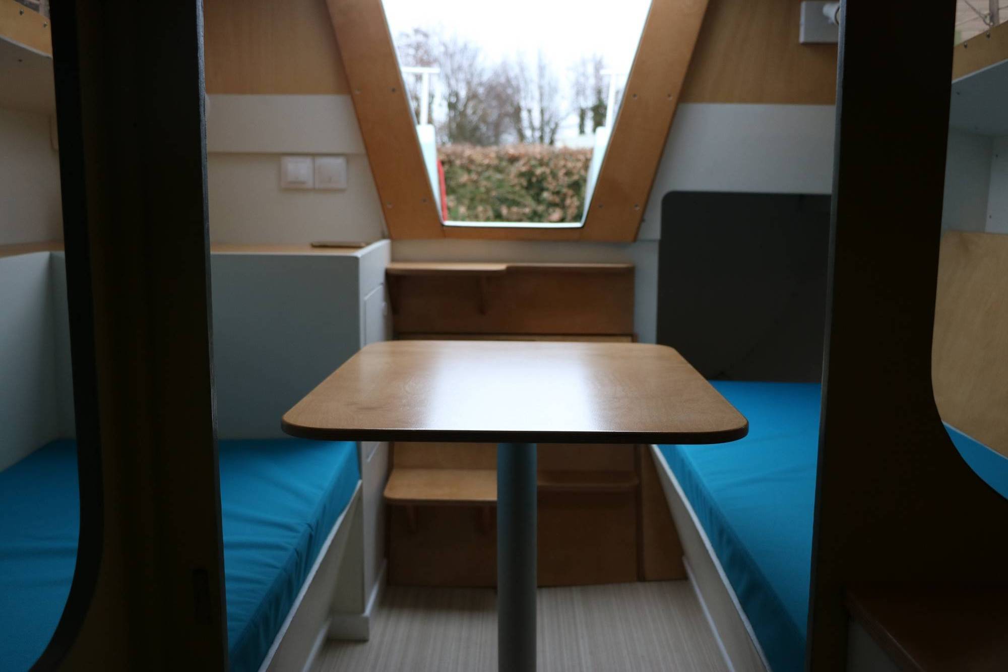 Vivez une expérience unique à bord du Bathô Karben en Haute-Normandie à Les Loges — chambre