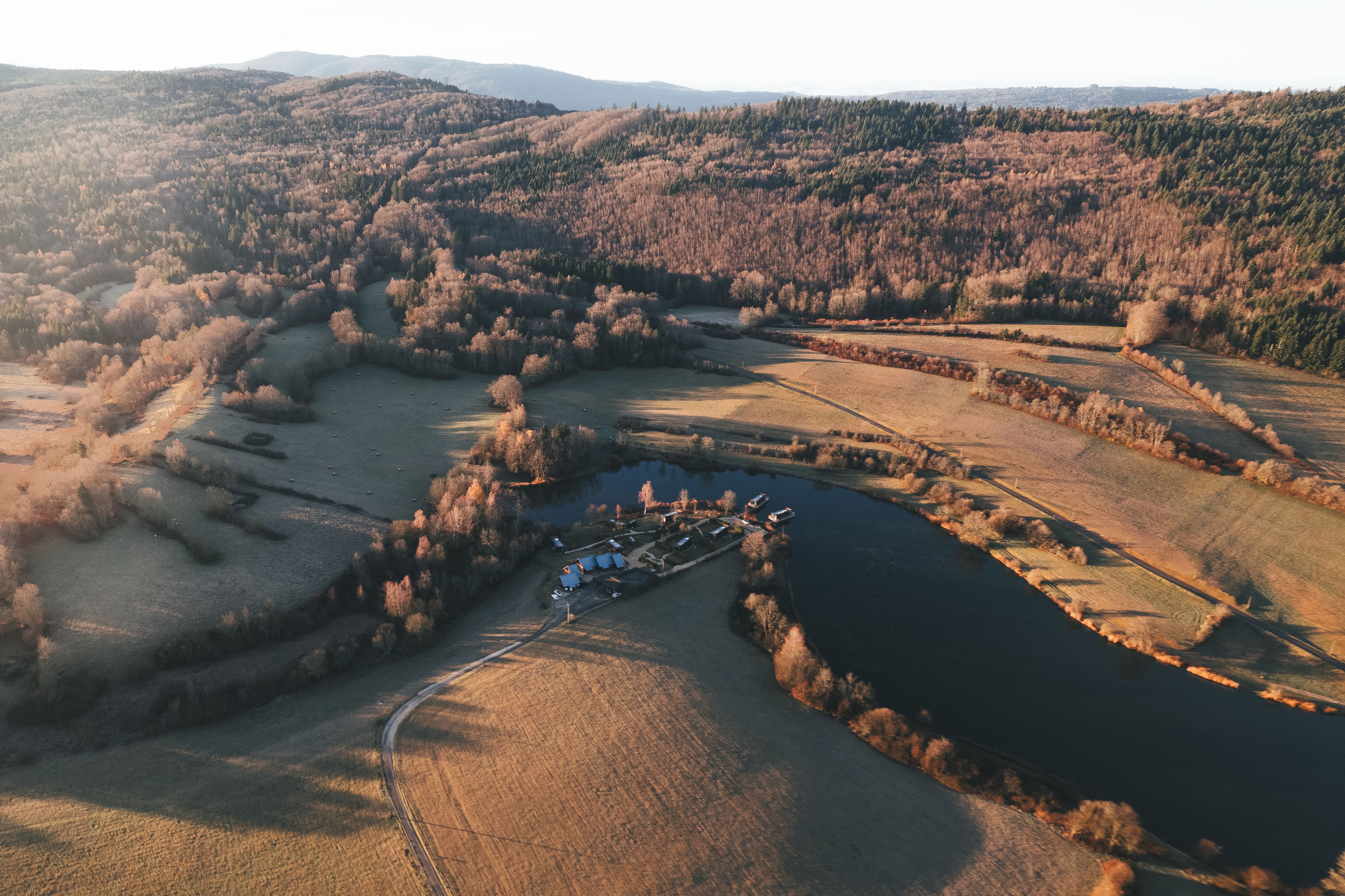 Lodge Duo sur terre avec vue panoramique et spa privatif — Lodge à Plateau D'hauteville