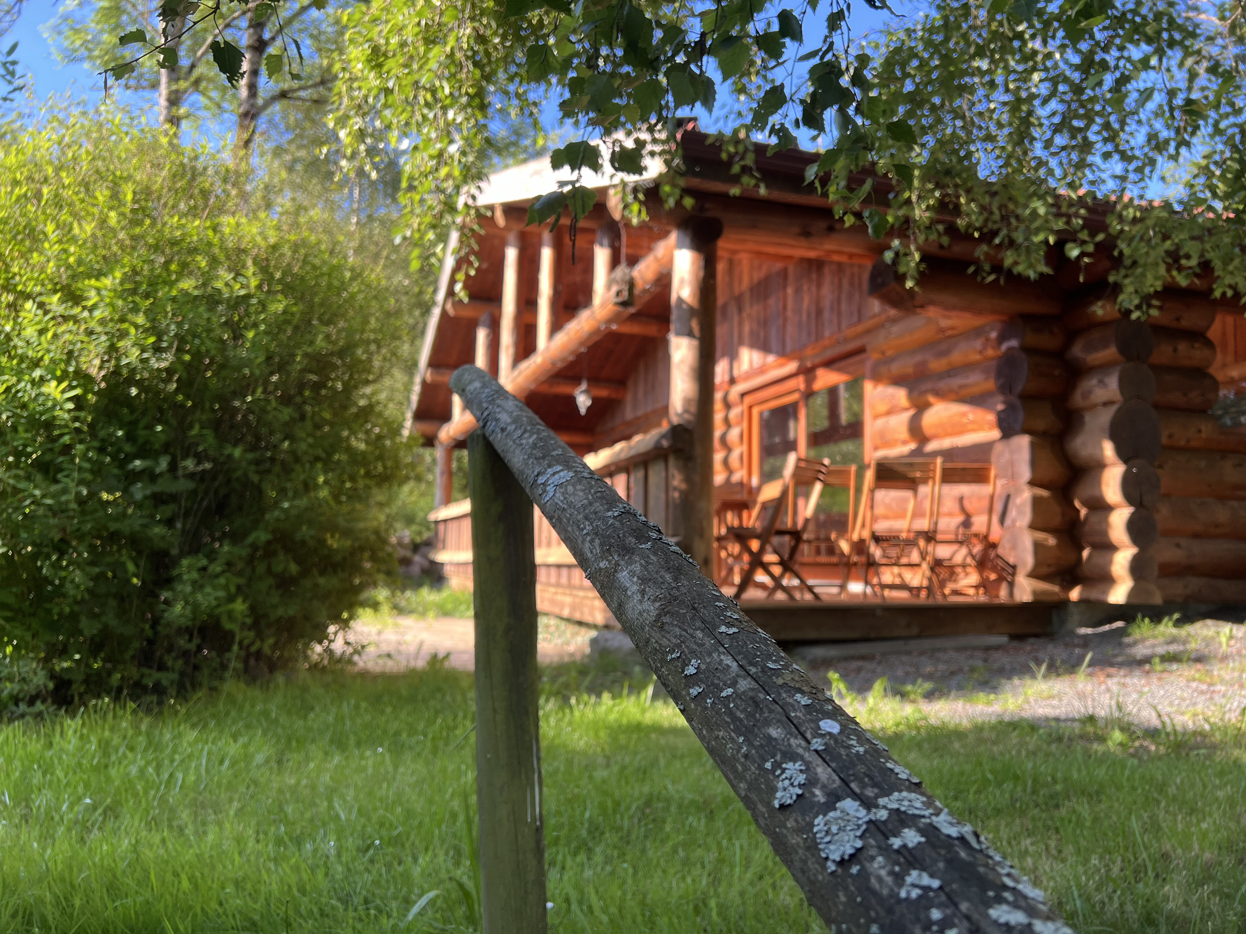 La cabane du Pêcheur — Cabane de trappeur avec spa à Creuse à La Nouaille — cuisine